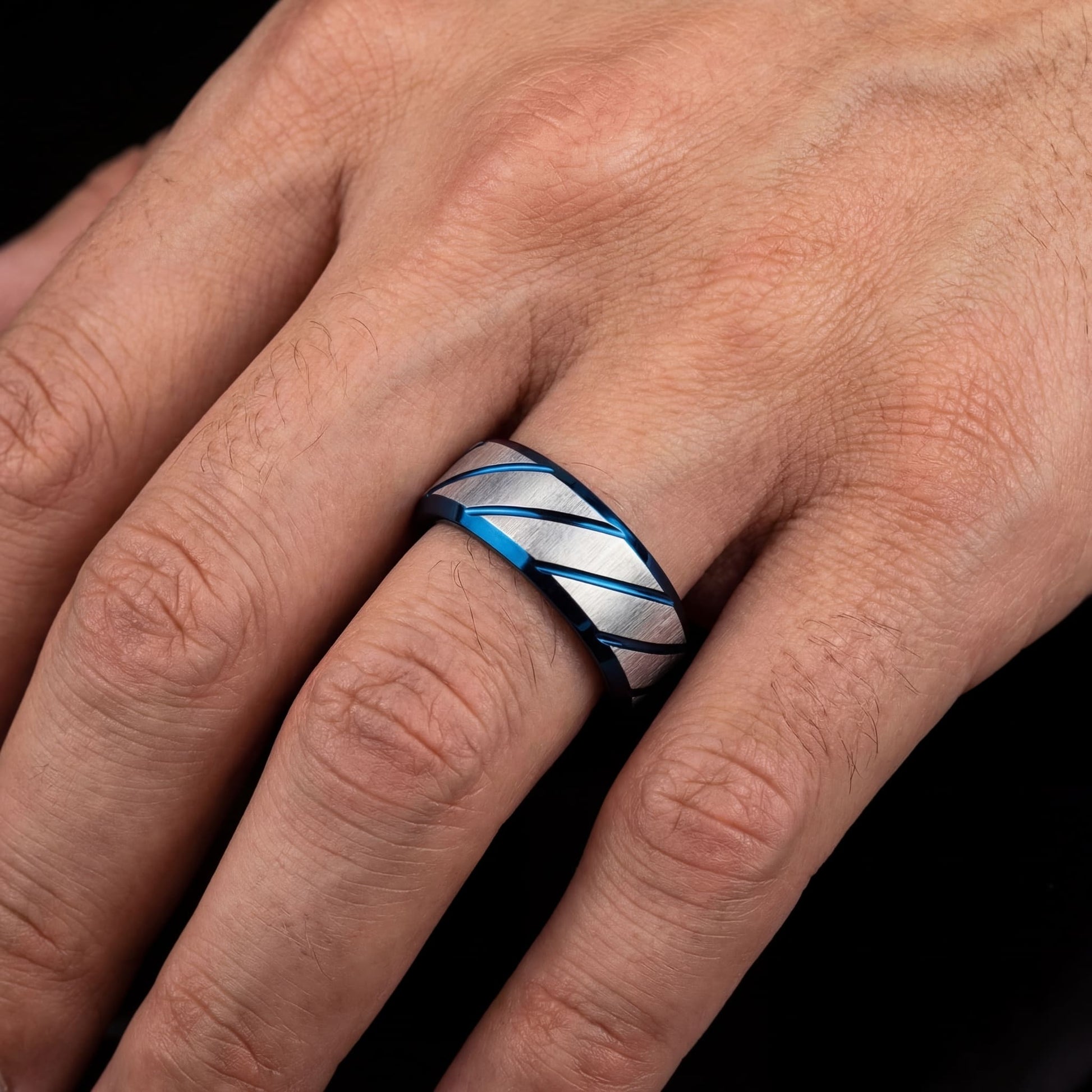 EDELSTAHL "WURSAL" RING - ICERAIN JEWELRY