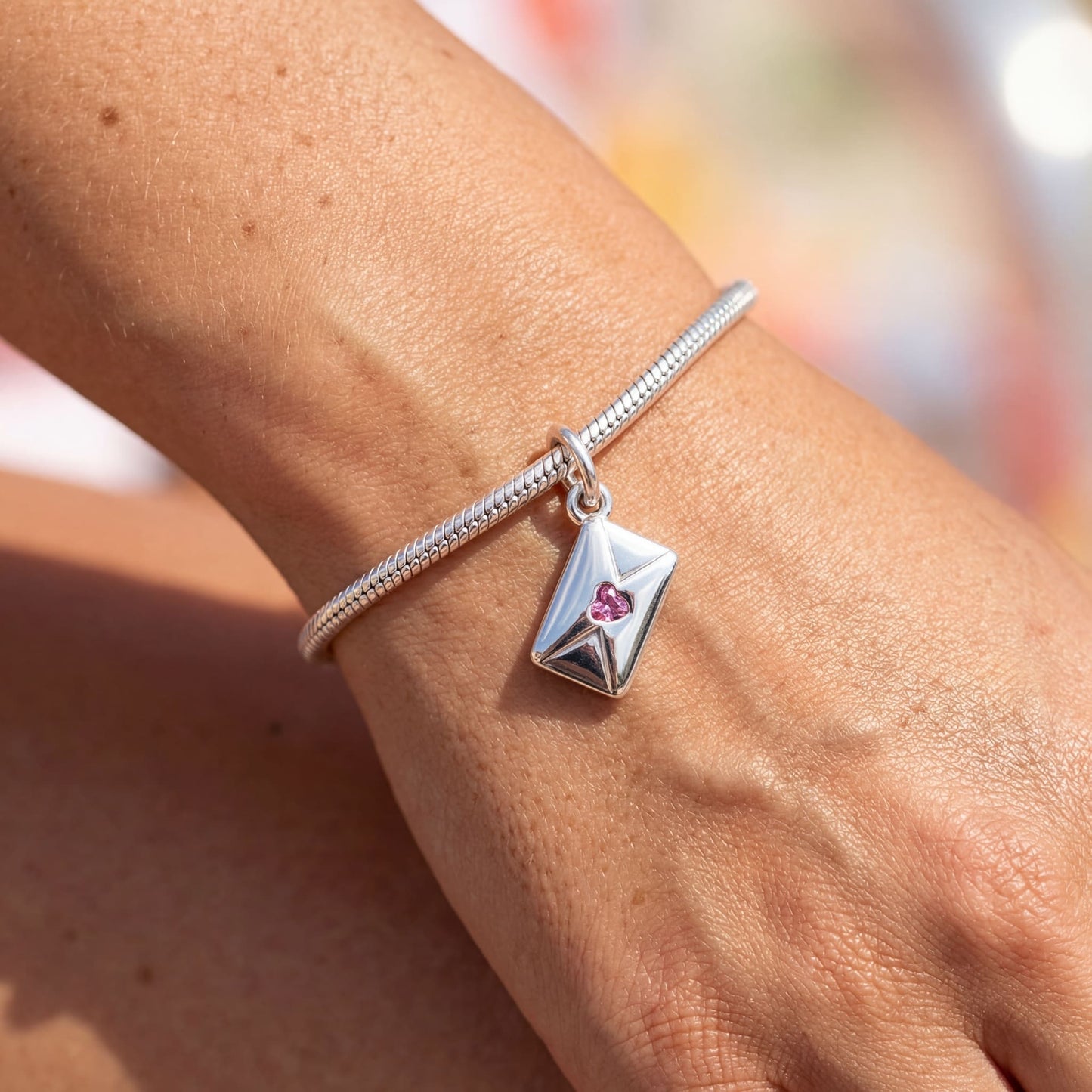 925S SILVER "POST" CHARM - ICERAIN JEWELRY