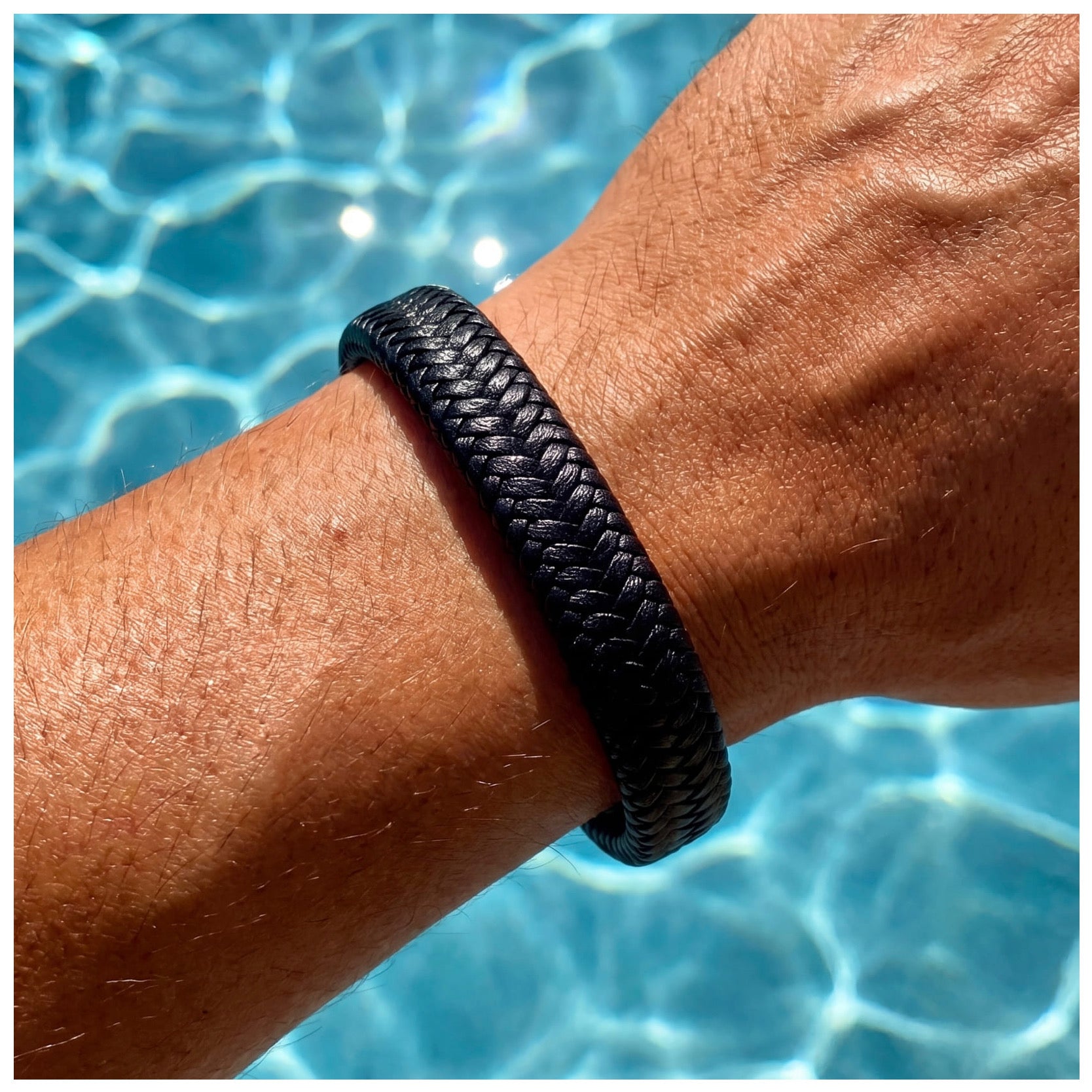 LEDER "BERINO V2" ARMBAND - ICERAIN JEWELRY