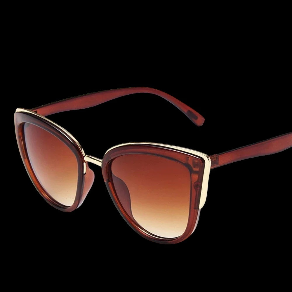 Luxus "Cateye" Sonnenbrille