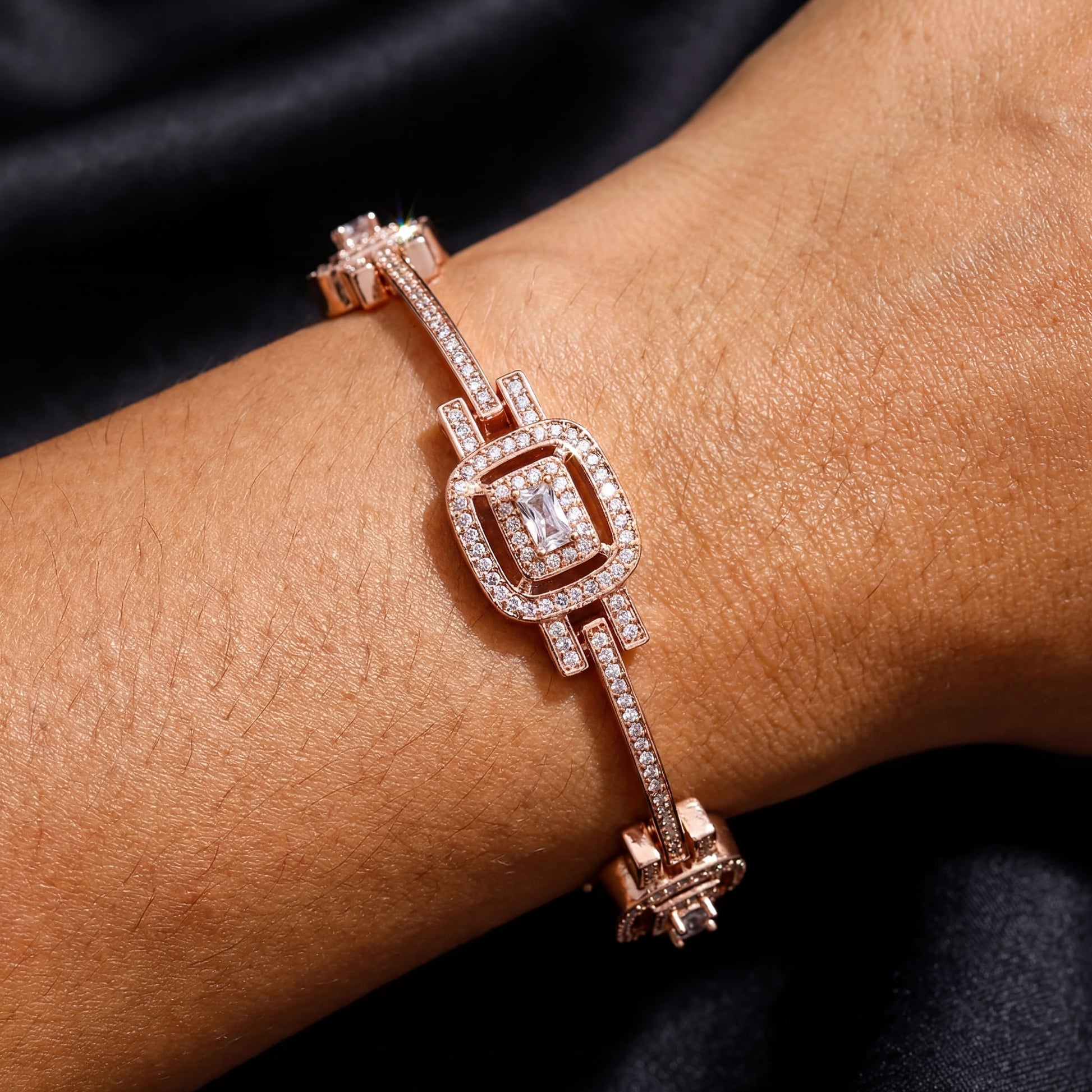 ICED OUT "MICROSI" ARMBAND - ICERAIN JEWELRY