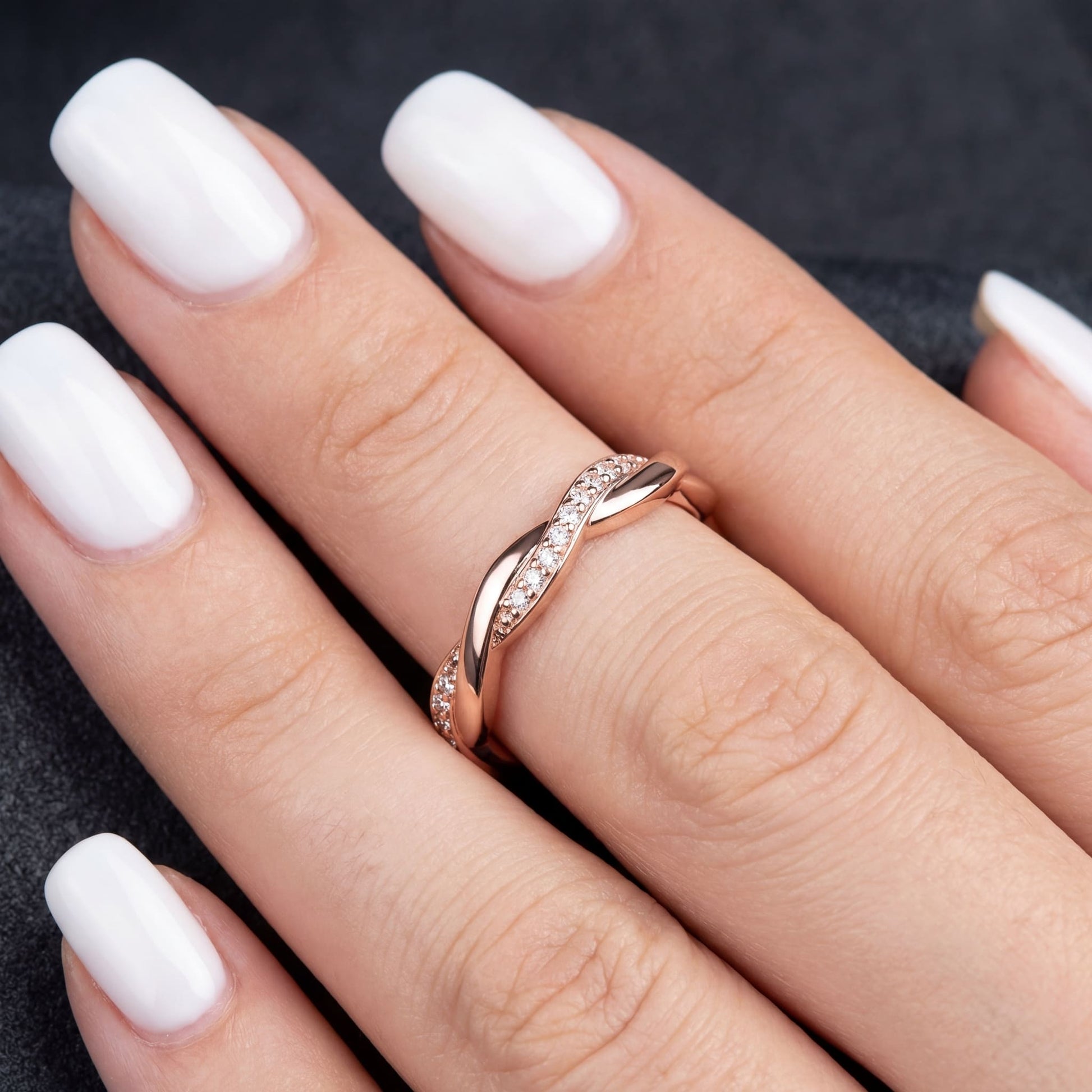 ICED OUT "ROSEGOLD TWASTER" RING - ICERAIN JEWELRY