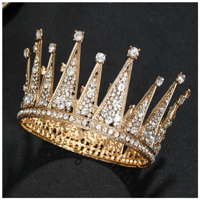 ICED OUT GOLD "ROYAL GRACE" KRONE - ICERAIN JEWELRY