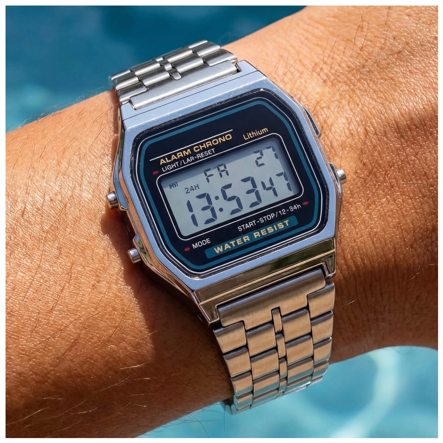 EDELSTAHL "GUZULA" UHR - ICERAIN JEWELRY
