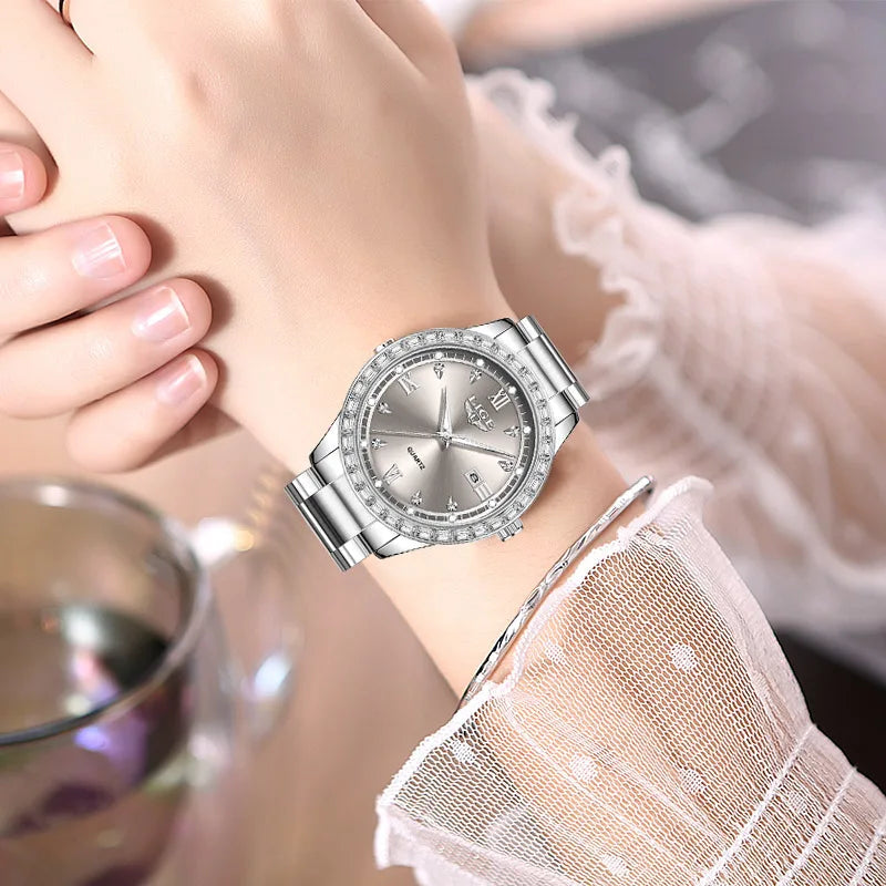EDELSTAHL "ROYALITY" UHR - ICERAIN JEWELRY