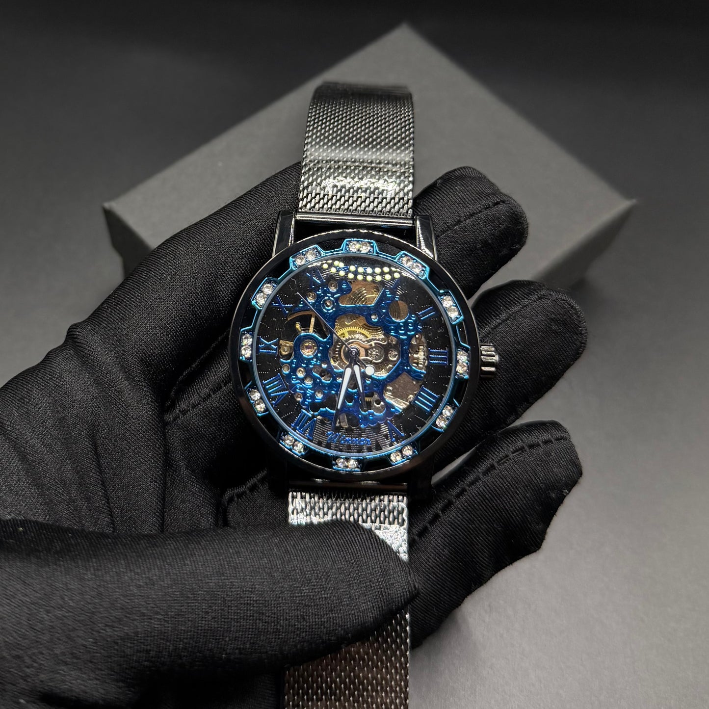 EDELSTAHL "WINNER" UHR - ICERAIN JEWELRY