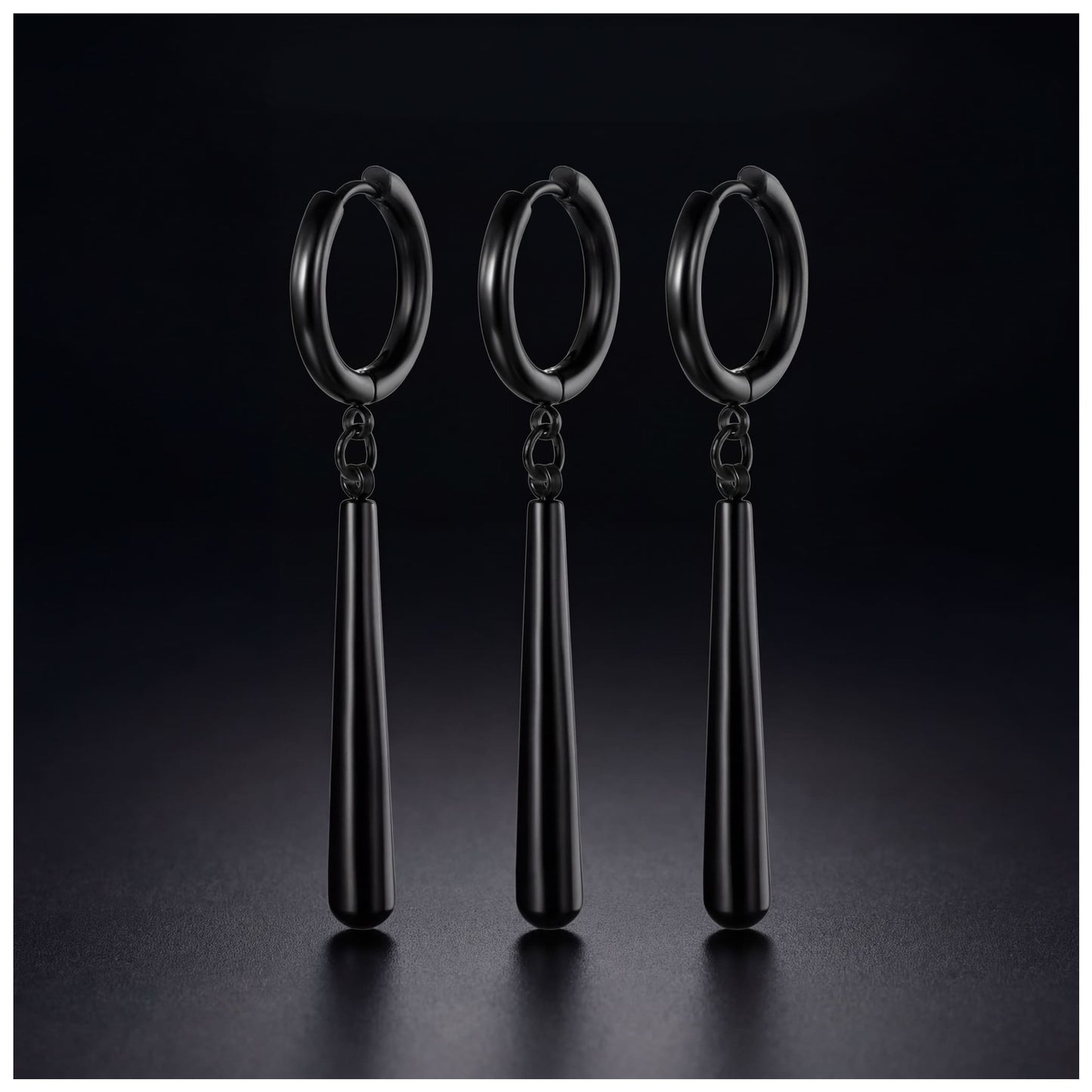 EDELSTAHL "DANGLE" OHRRINGE - ICERAIN JEWELRY