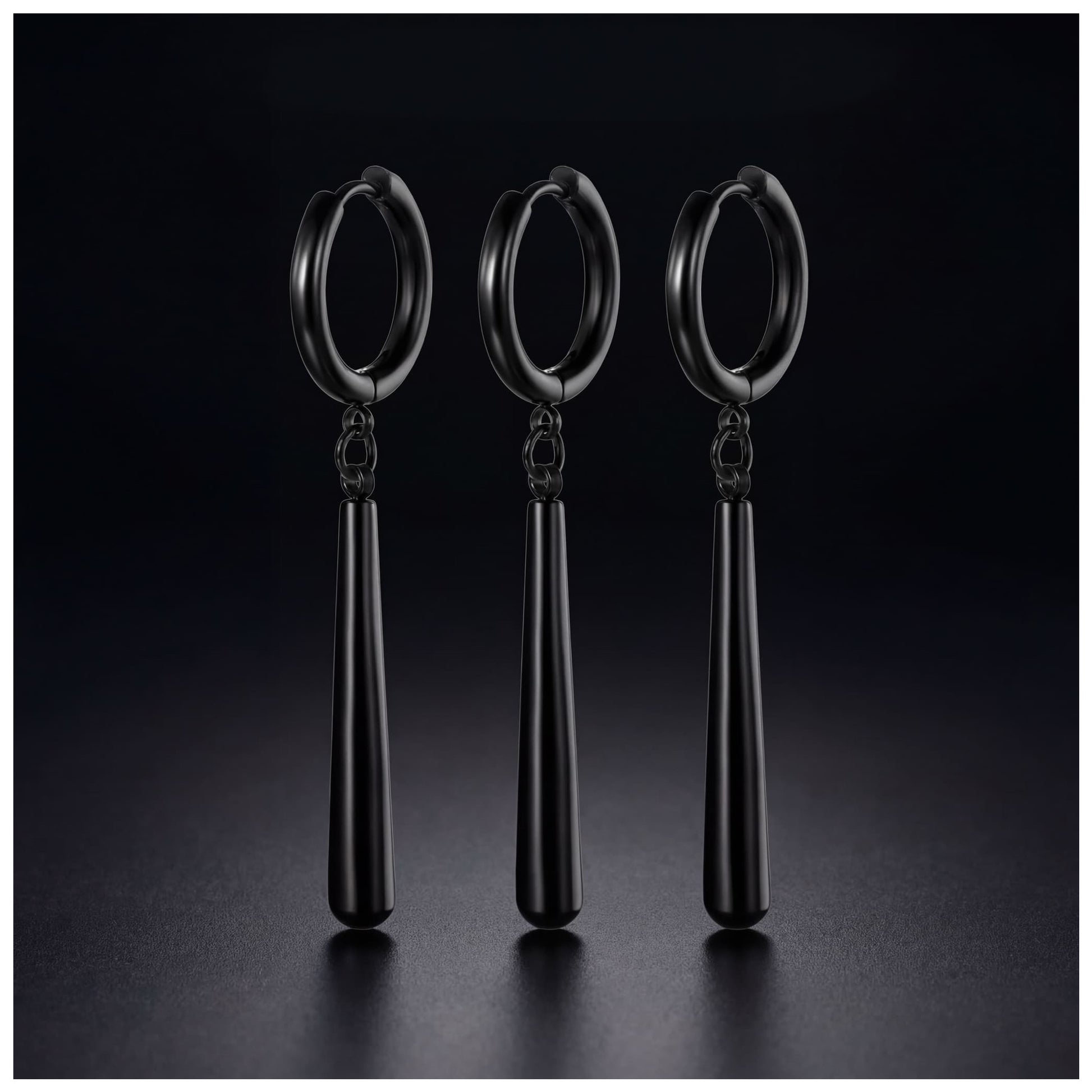 EDELSTAHL "DANGLE" OHRRINGE - ICERAIN JEWELRY