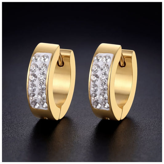 ICED OUT "CREOLES" OHRRINGE - ICERAIN JEWELRY