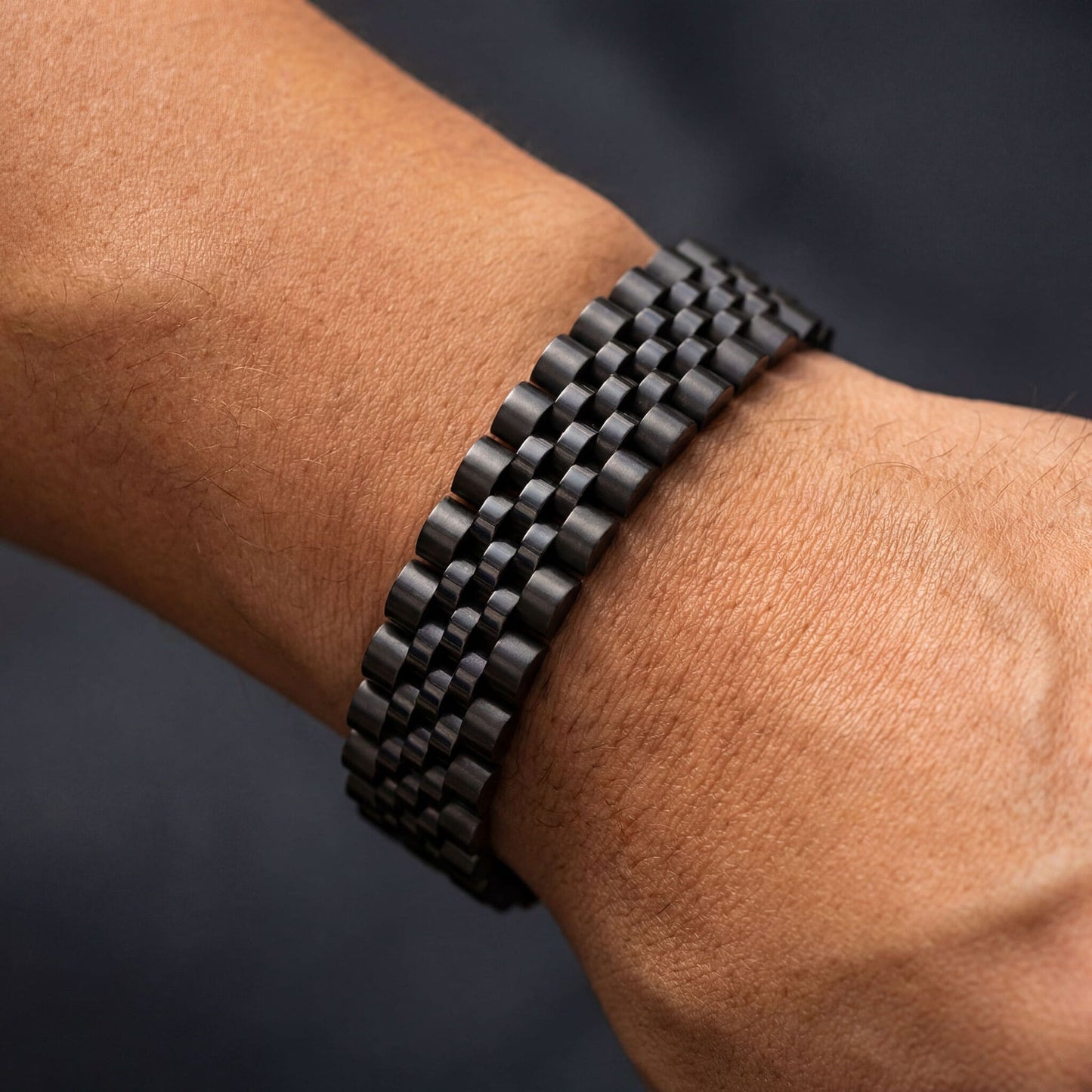 EDELSTAHL 15MM "JUBILEE" ARMBAND - ICERAIN JEWELRY