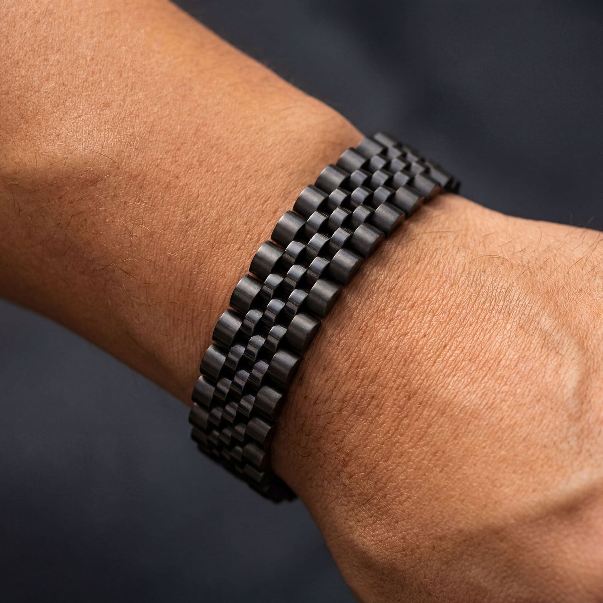 EDELSTAHL 15MM "JUBILEE" ARMBAND - ICERAIN JEWELRY