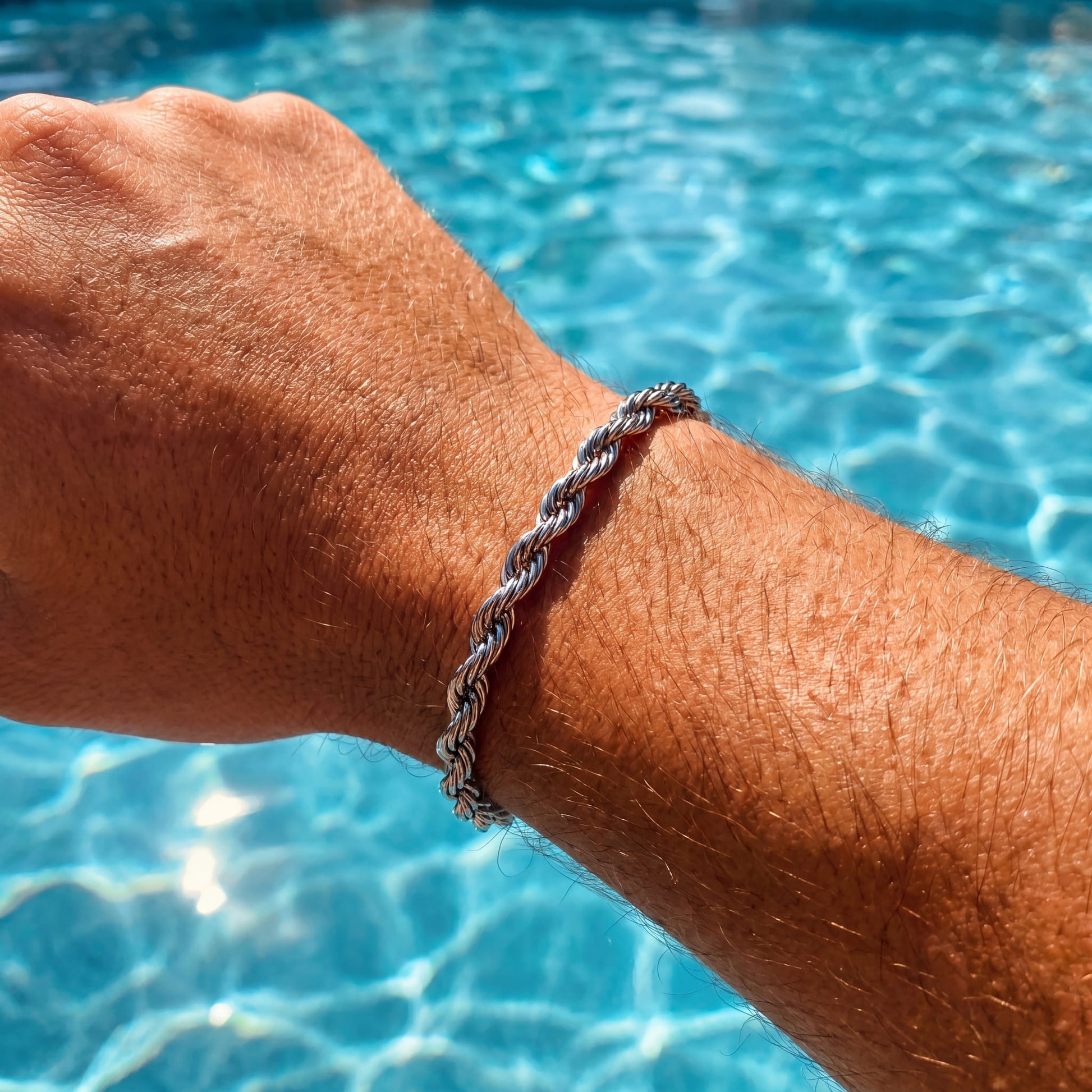 EDELSTAHL "ROPE V2" ARMBAND - ICERAIN JEWELRY