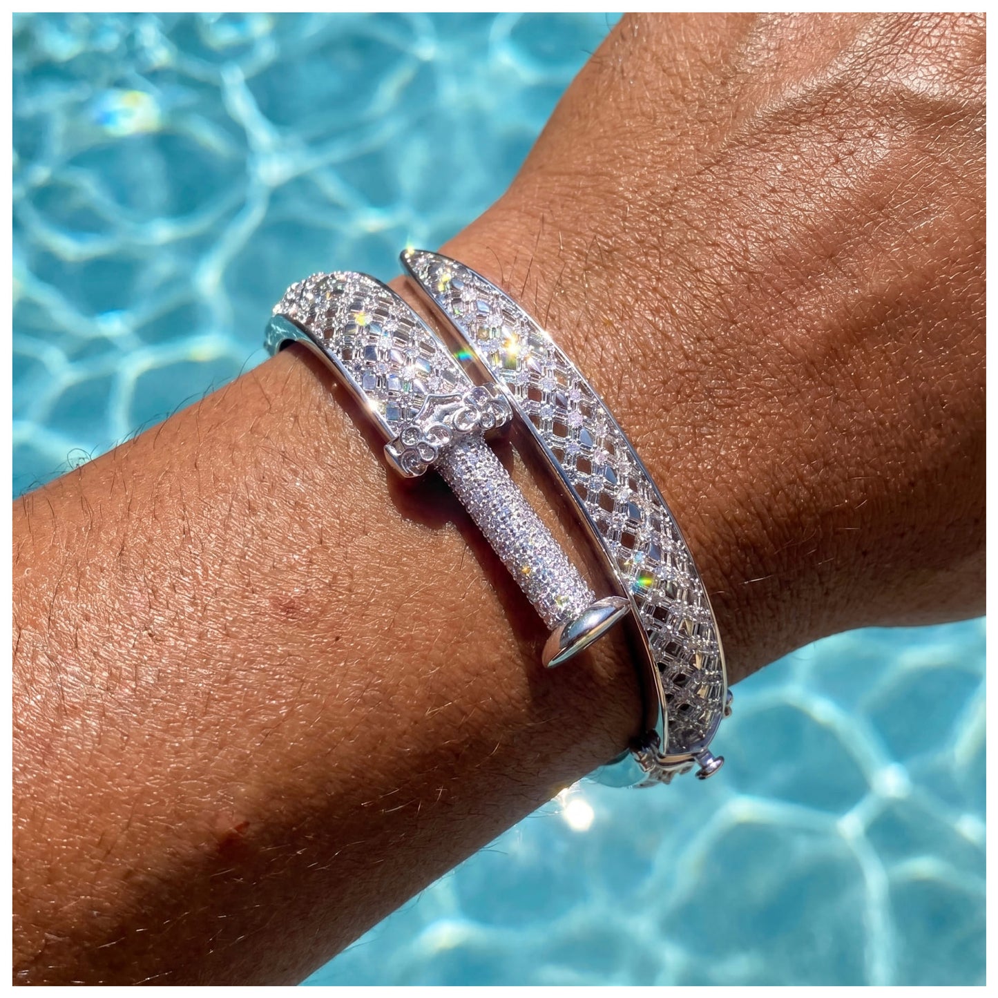 ICED OUT "KNIGHT V2" ARMREIF - ICERAIN JEWELRY