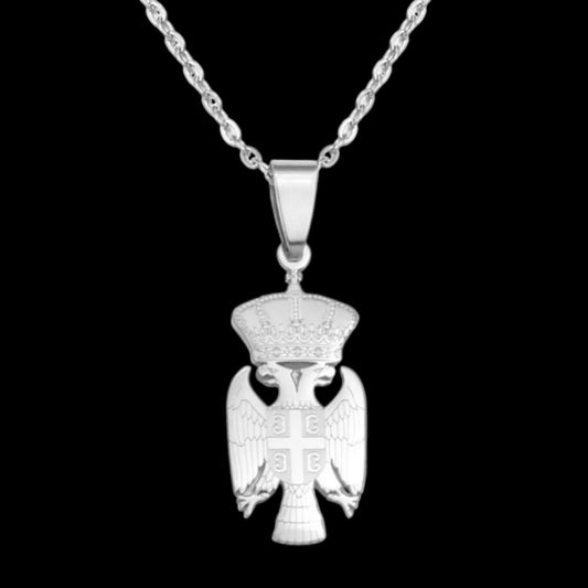 EDELSTAHL "SERBIA V2" LÄNDERKETTE - ICERAIN JEWELRY