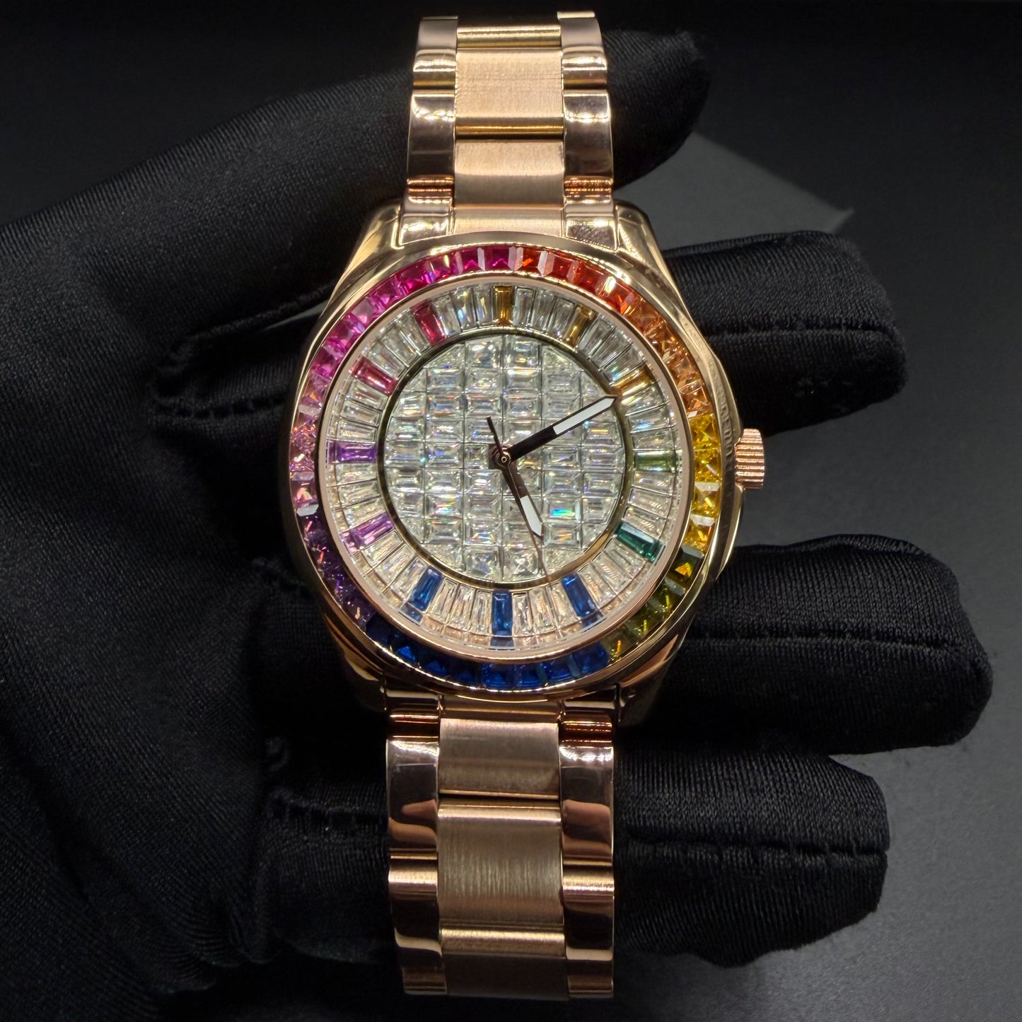 ICED OUT "AURA" UHR - ICERAIN JEWELRY