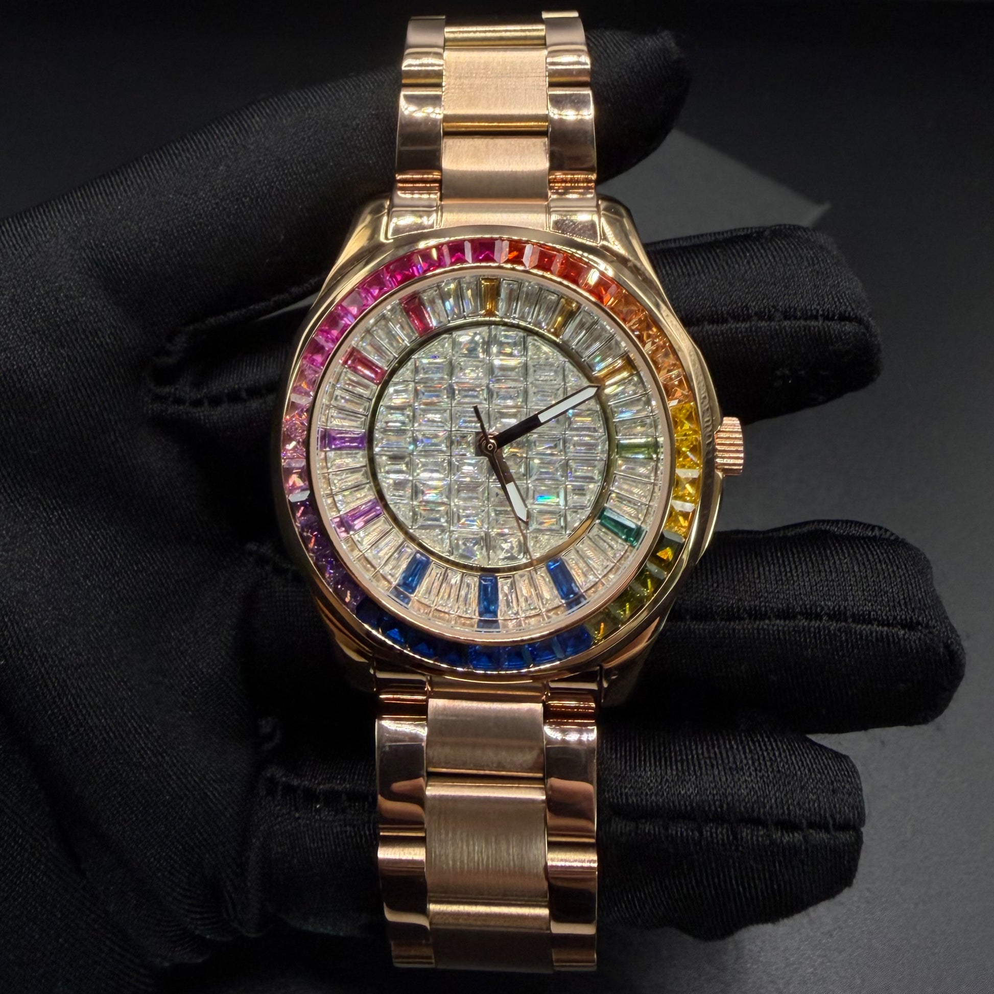ICED OUT "AURA" UHR - ICERAIN JEWELRY