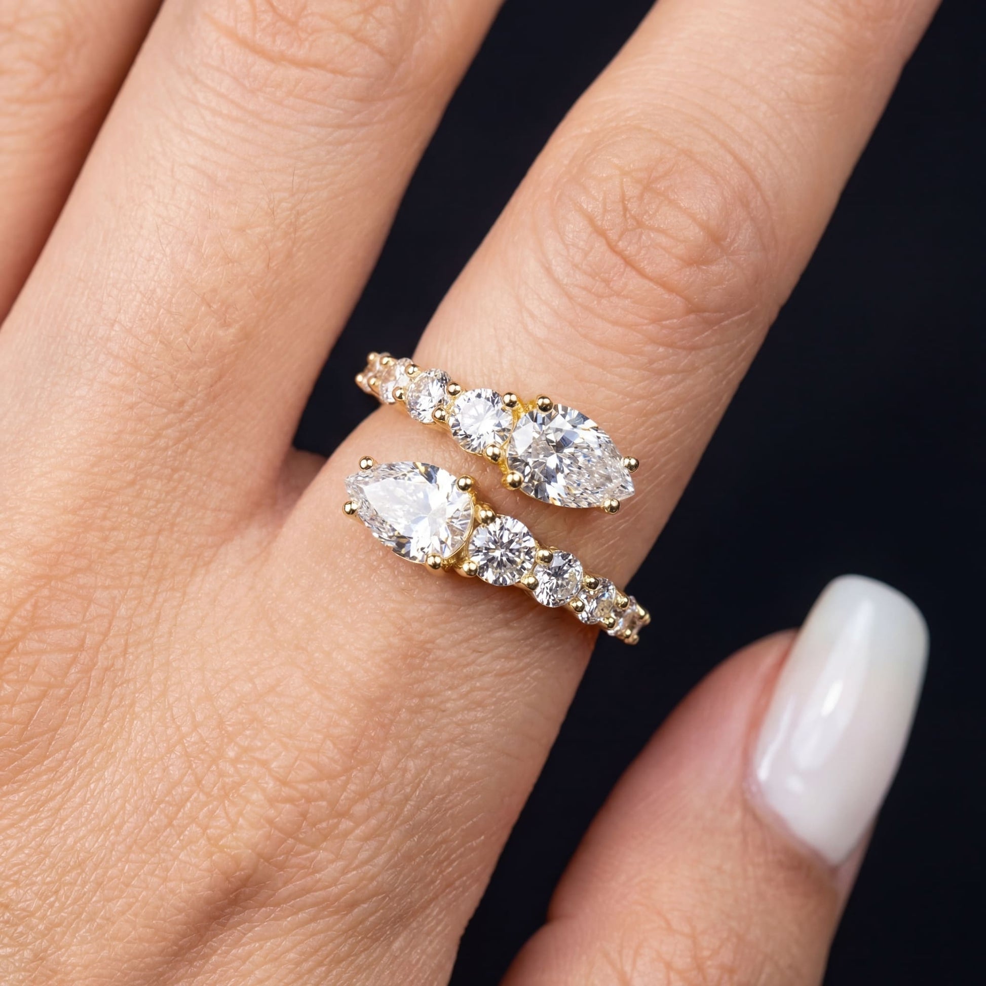 ICED OUT "XANSI" RING - ICERAIN JEWELRY