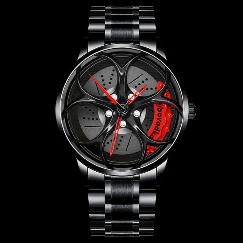 Luxus Sport "Quadrifoglio" Felgen Uhr