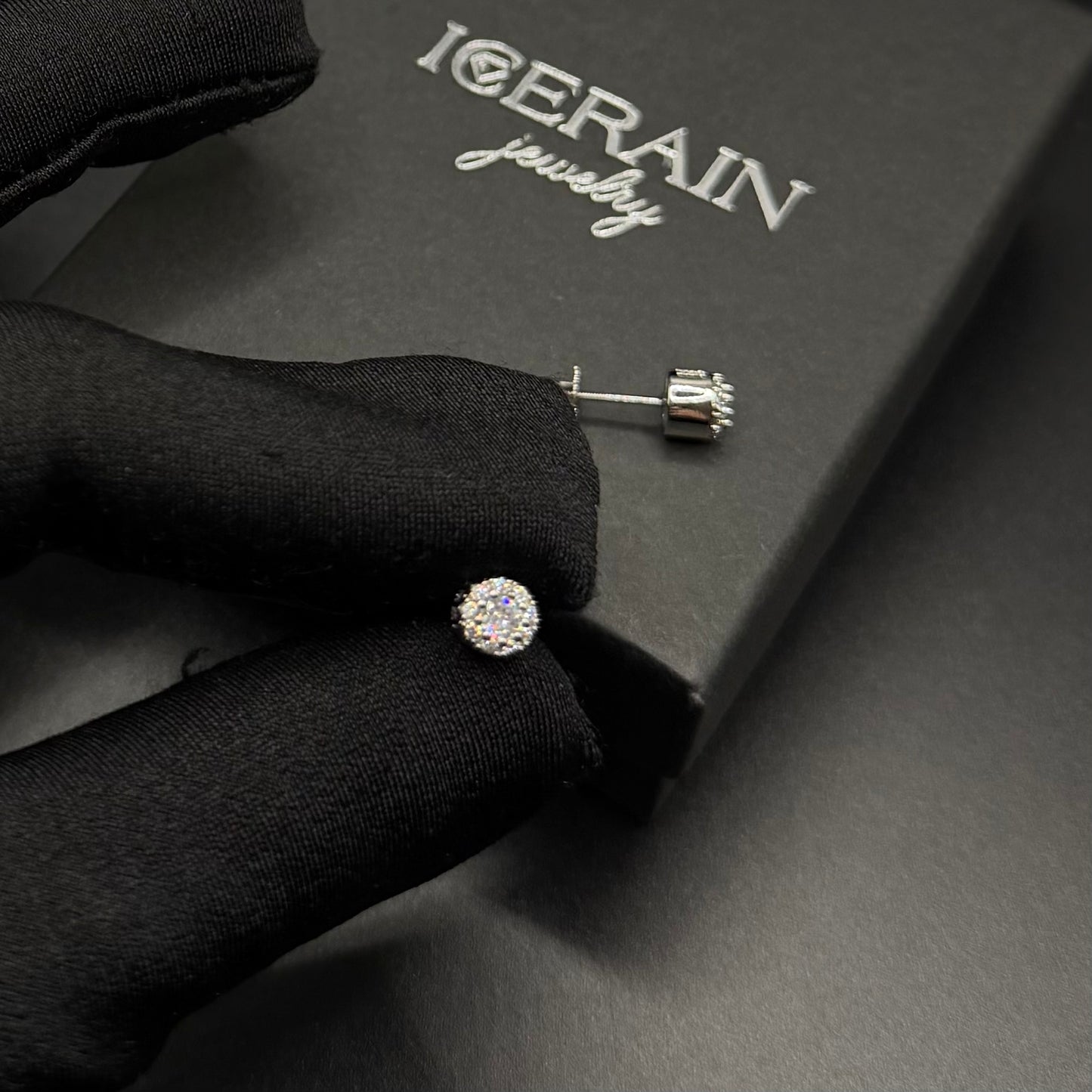 ICED OUT "FRANKO" OHRRINGE - ICERAIN JEWELRY