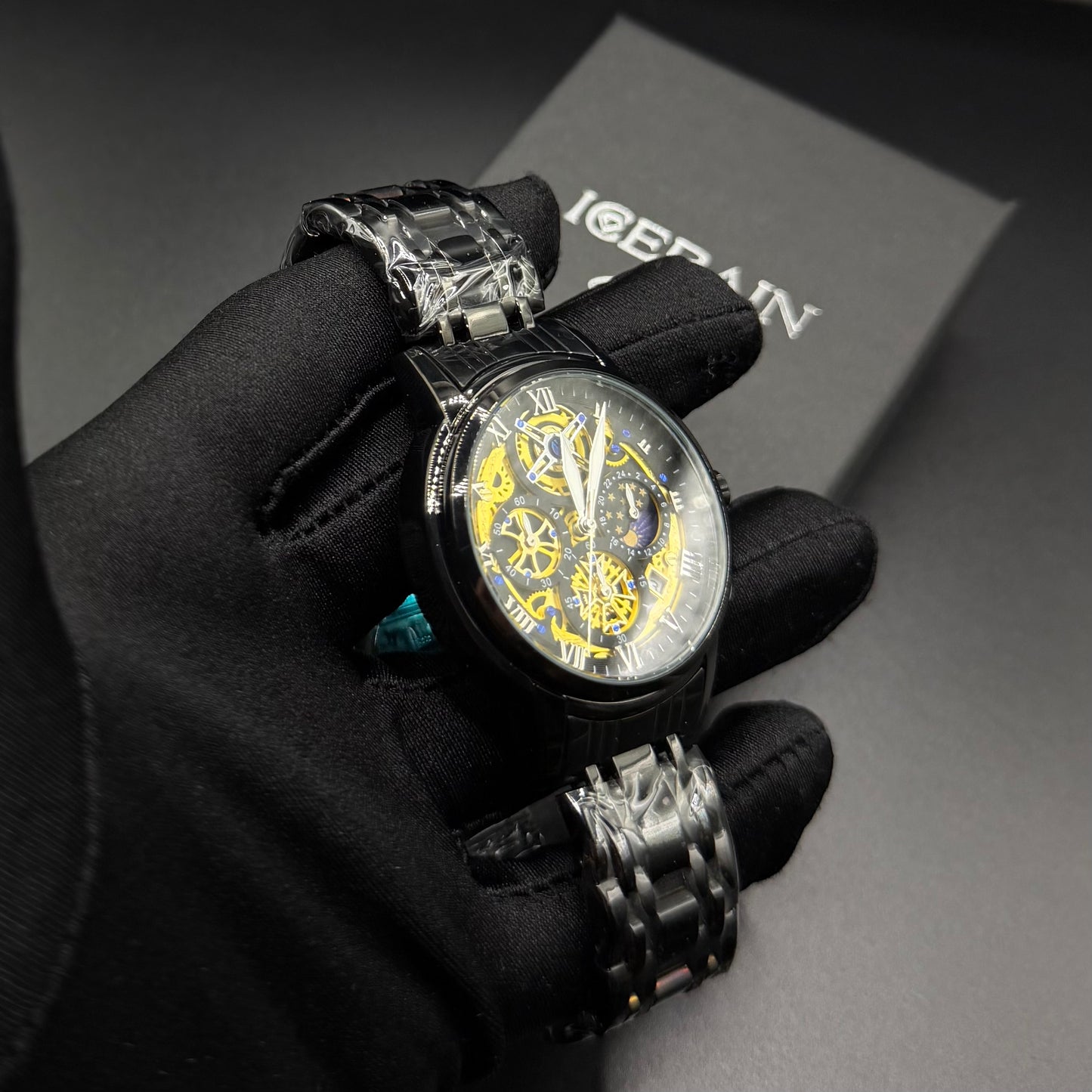 EDELSTAHL "FUTURISMA" UHR - ICERAIN JEWELRY