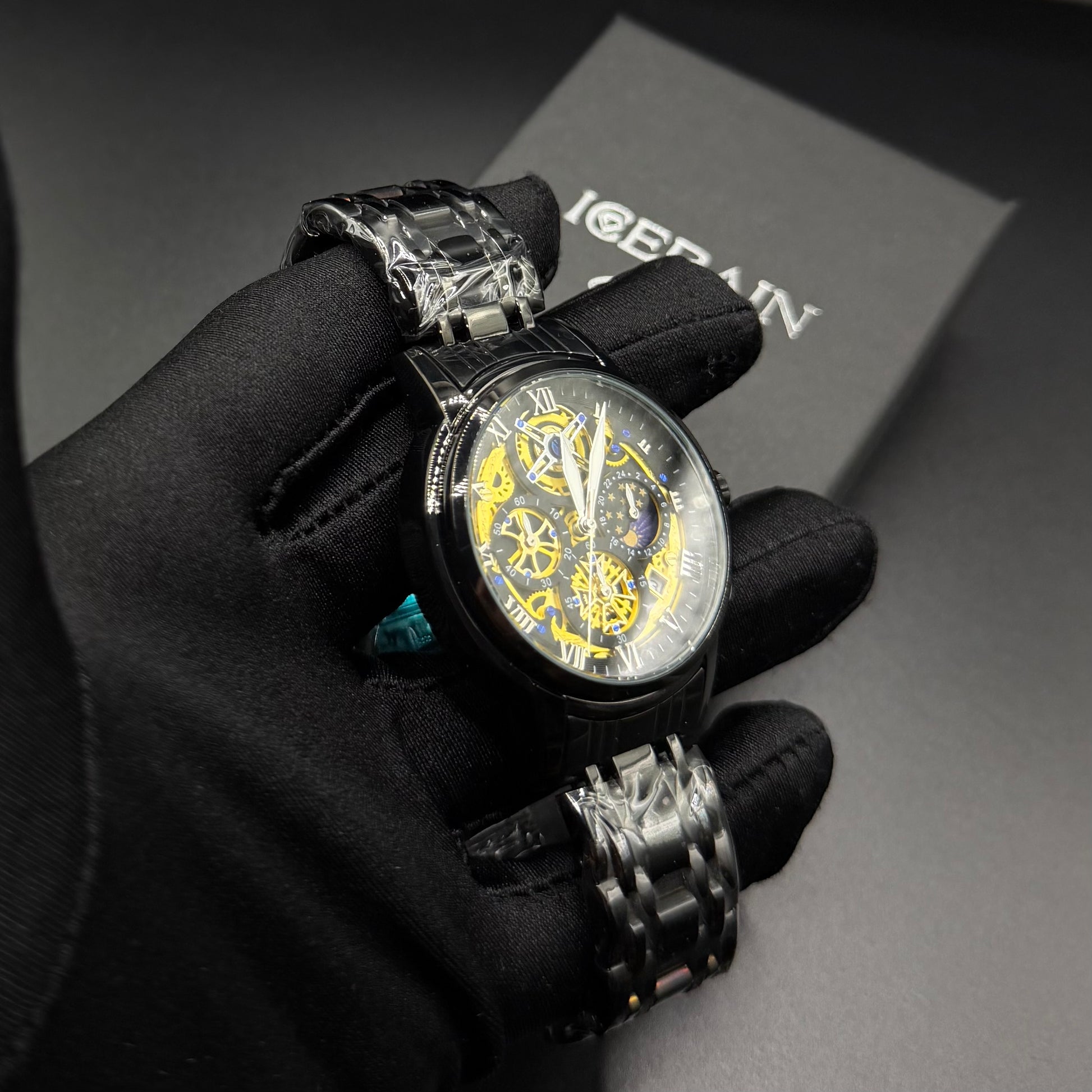 EDELSTAHL "FUTURISMA" UHR - ICERAIN JEWELRY