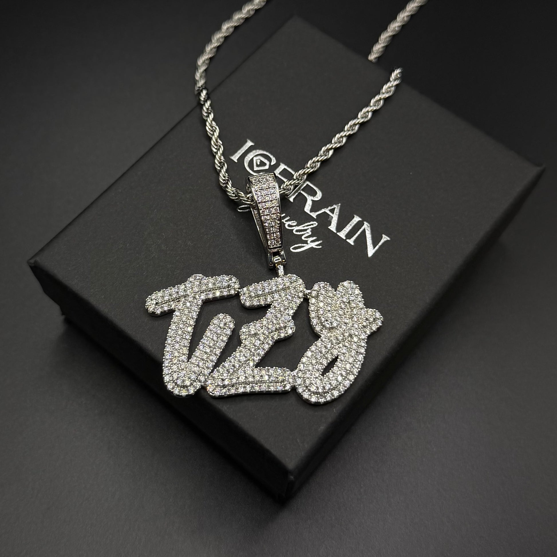 PERSONALISIERTE ICED OUT "CURISE ICE" KETTE - ICERAIN JEWELRY