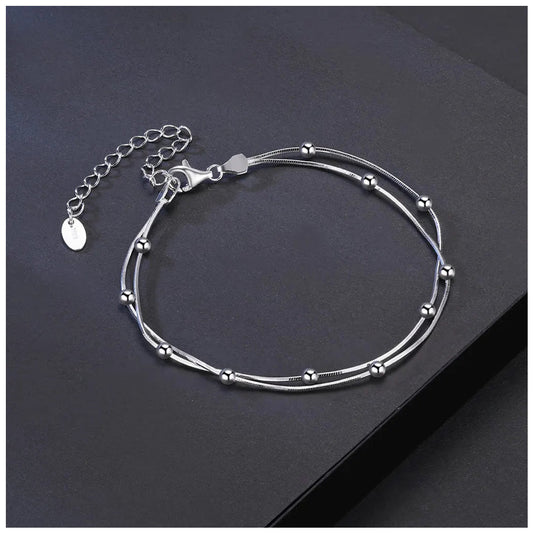 925S SILVER 0,9MM "SATELLITE" ARMBAND - ICERAIN JEWELRY