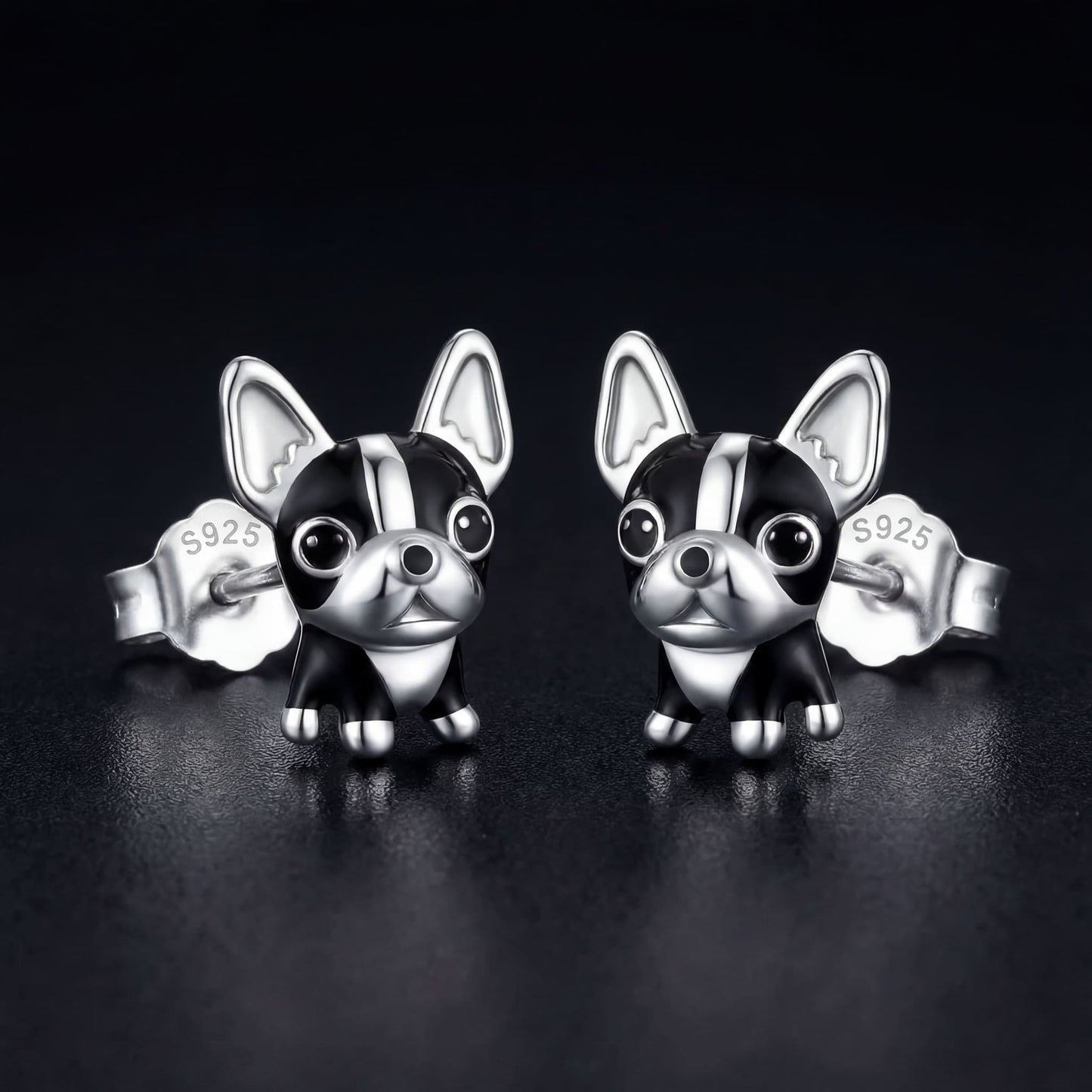 925S SILVER "CHIHUAUA" OHRRINGE - ICERAIN JEWELRY