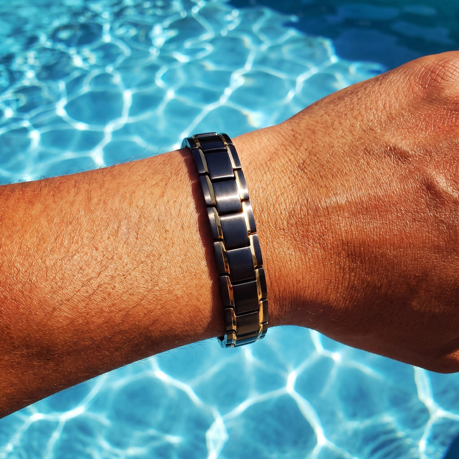 EDELSTAHL 12MM "BLACKLIST" ARMBAND - ICERAIN JEWELRY