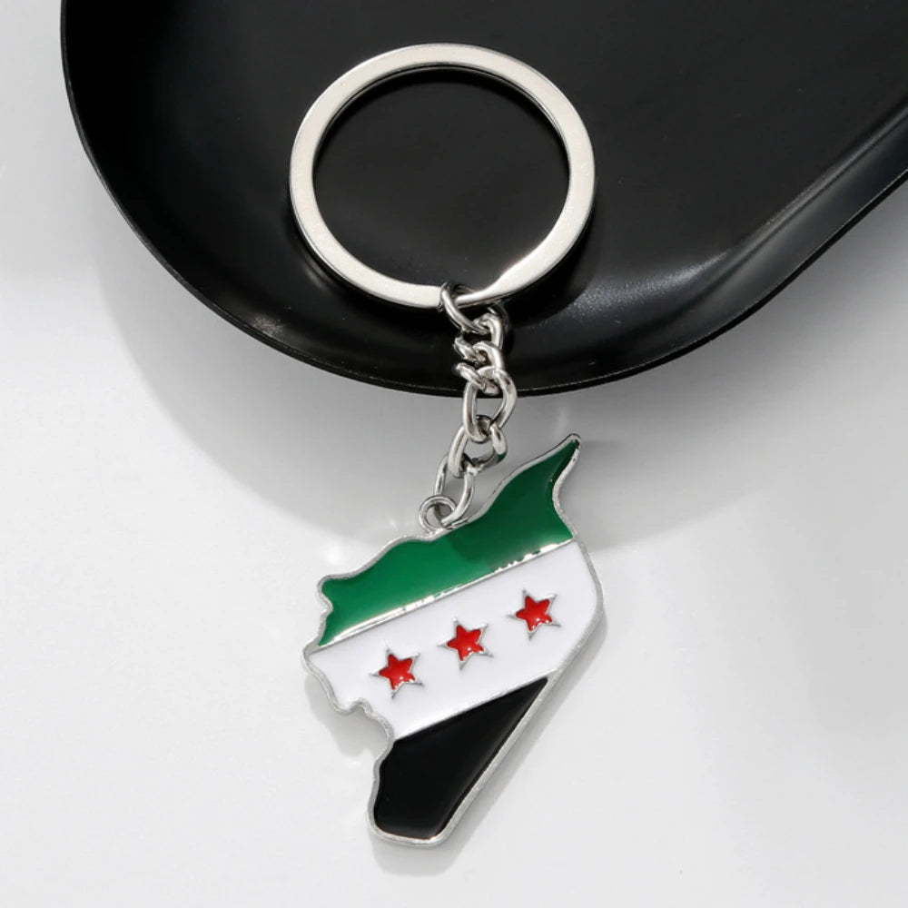 EDELSTAHL "SYRIA" SCHLÜSSELANHÄNGER - ICERAIN JEWELRY