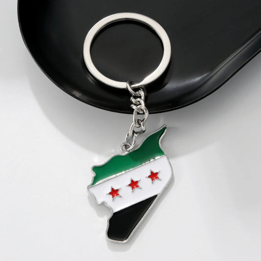 EDELSTAHL "SYRIA" SCHLÜSSELANHÄNGER - ICERAIN JEWELRY