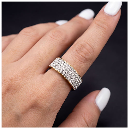 ICED OUT "GOLD PREZIOSO" RING - ICERAIN JEWELRY