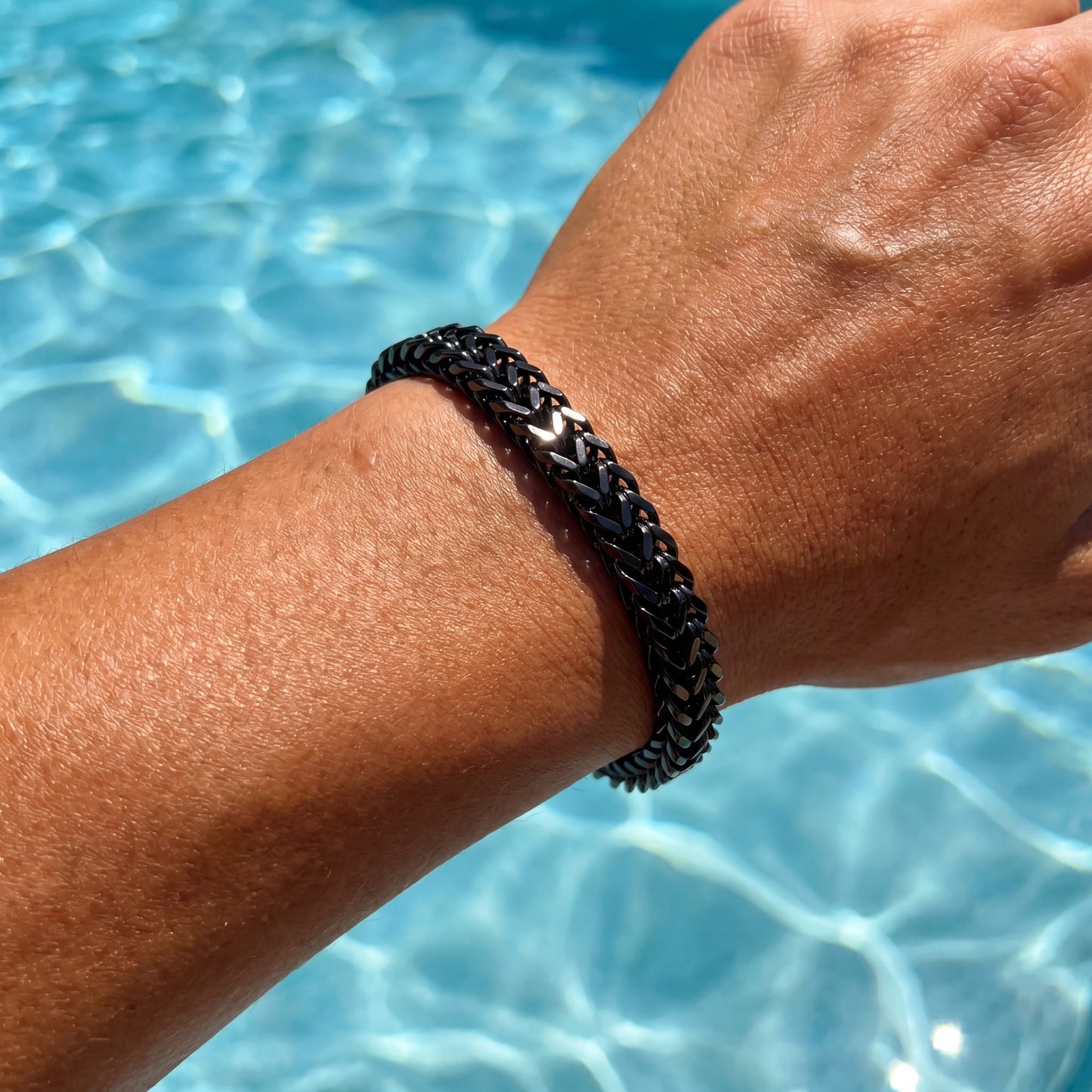 EDELSTAHL 8MM "ZICOLO" ARMBAND - ICERAIN JEWELRY