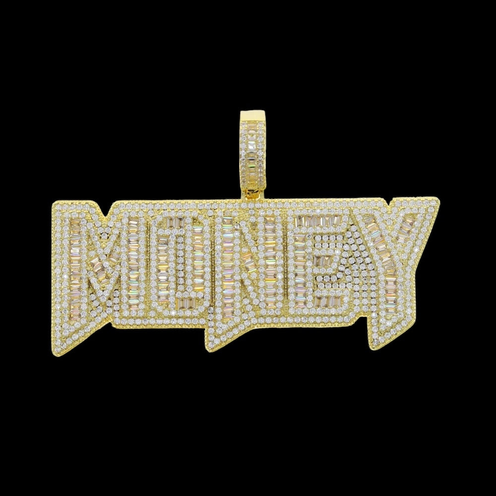 Luxus Iced Out "Money" Kette