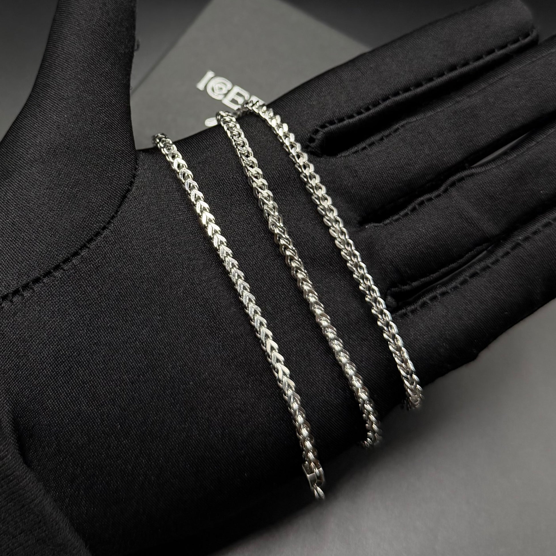 EDELSTAHL 3MM "FLACONI" KETTE - ICERAIN JEWELRY