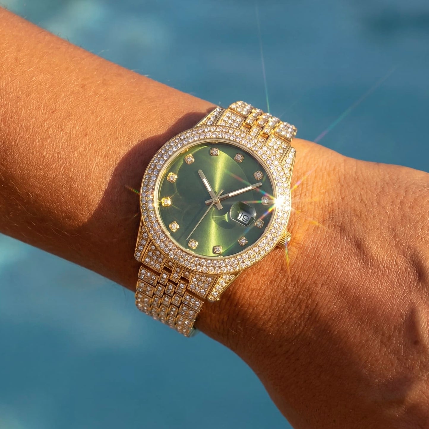 ICED OUT "PRINCIPESSA" UHR - ICERAIN JEWELRY