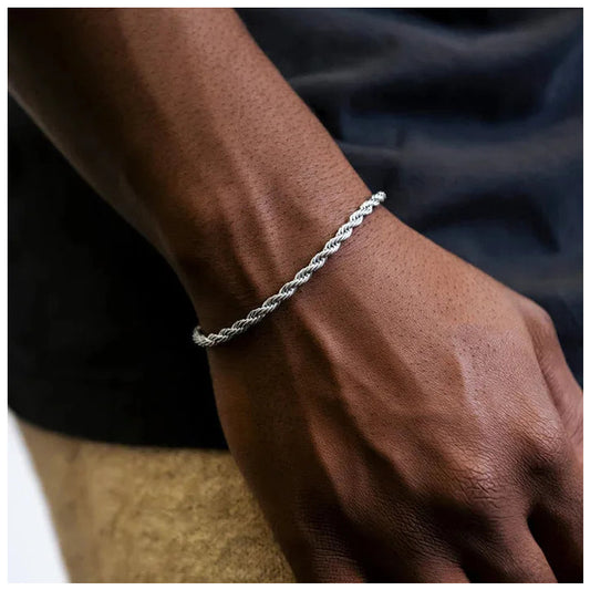 EDELSTAHL "ROPE V2" ARMBAND - ICERAIN JEWELRY