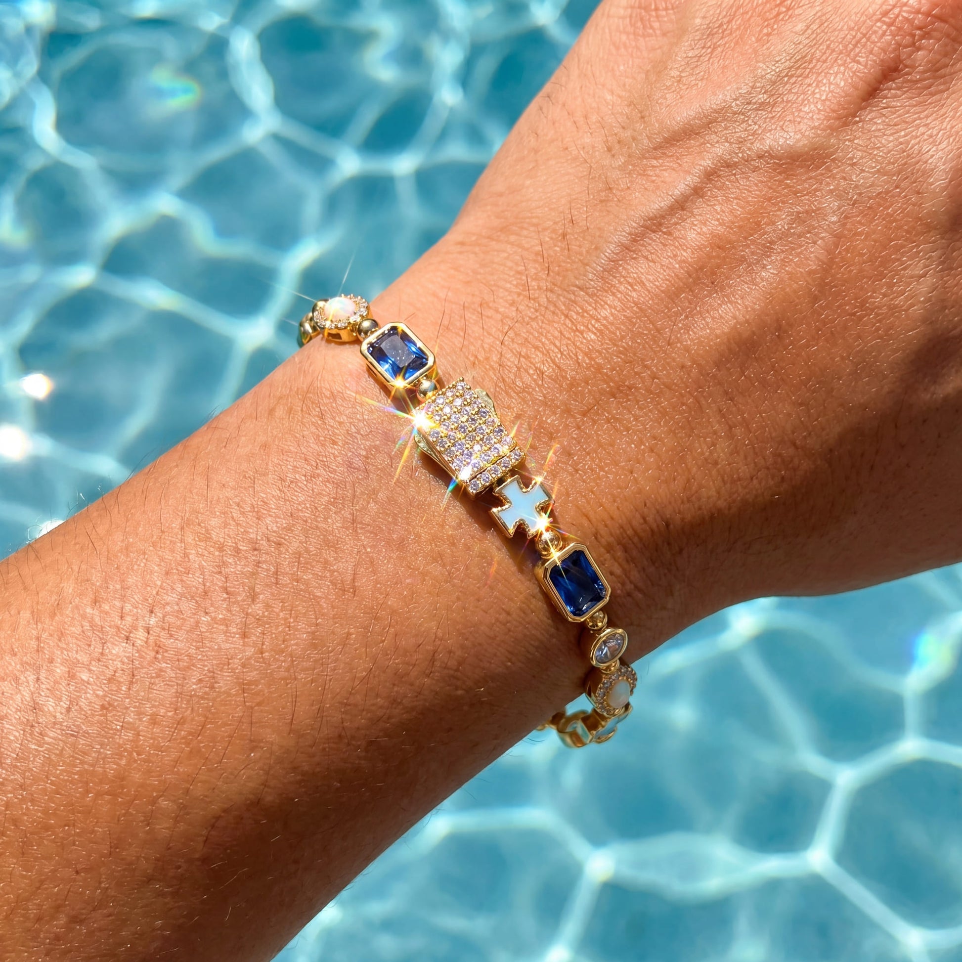 ICED OUT 6MM "CHOKER V2“ ARMBAND - ICERAIN JEWELRY