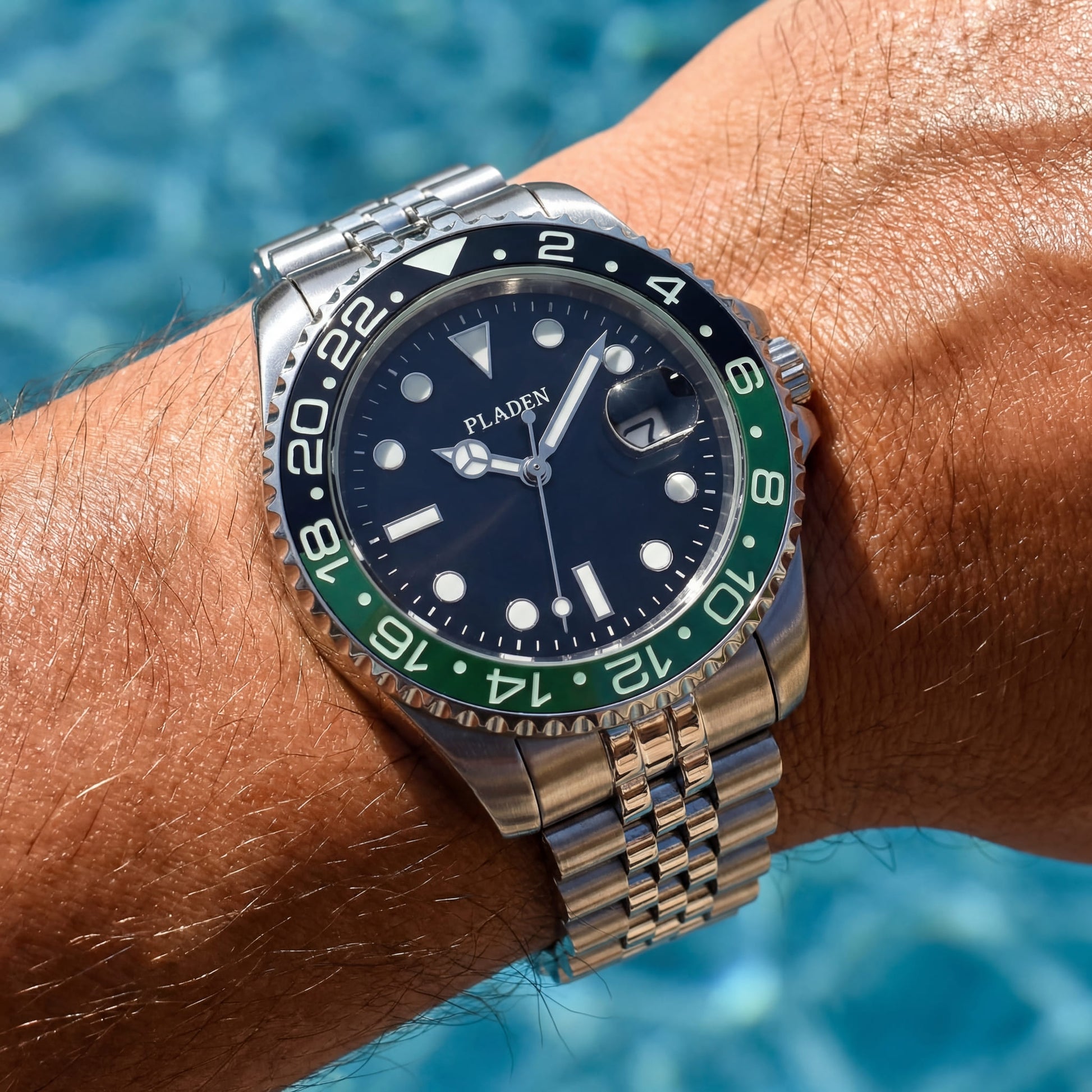 EDELSTAHL "ZONE" UHR - ICERAIN JEWELRY