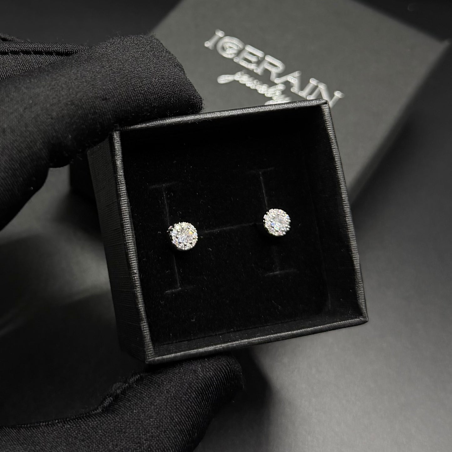 ICED OUT "FRANKO" OHRRINGE - ICERAIN JEWELRY