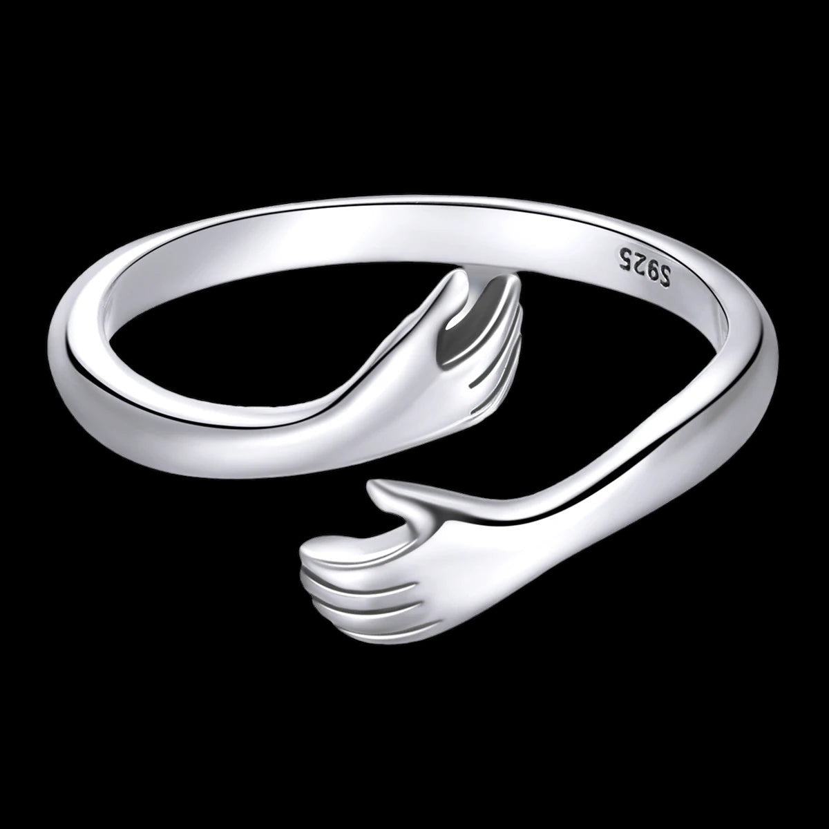 Luxus 925S Silver "Friends" Ringe