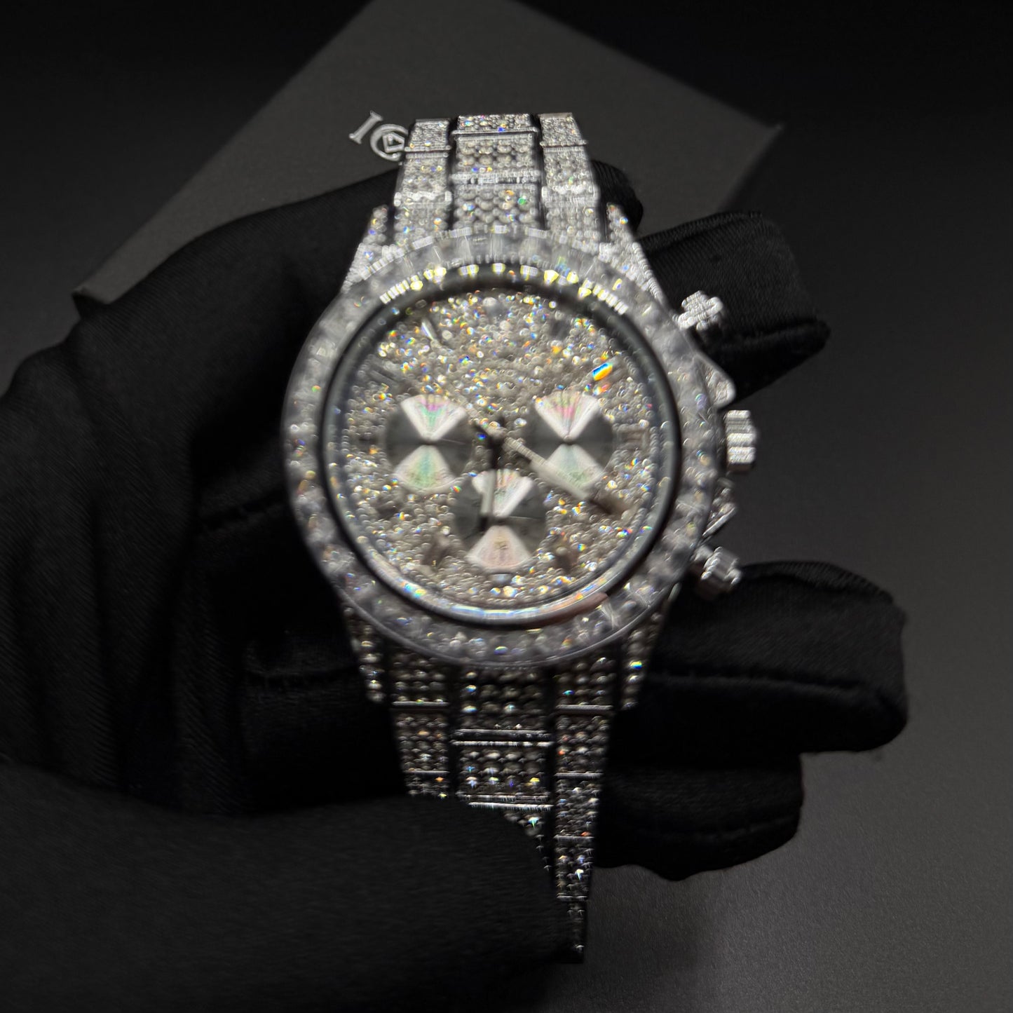 ICED OUT "SOLLINI V3" UHR - ICERAIN JEWELRY