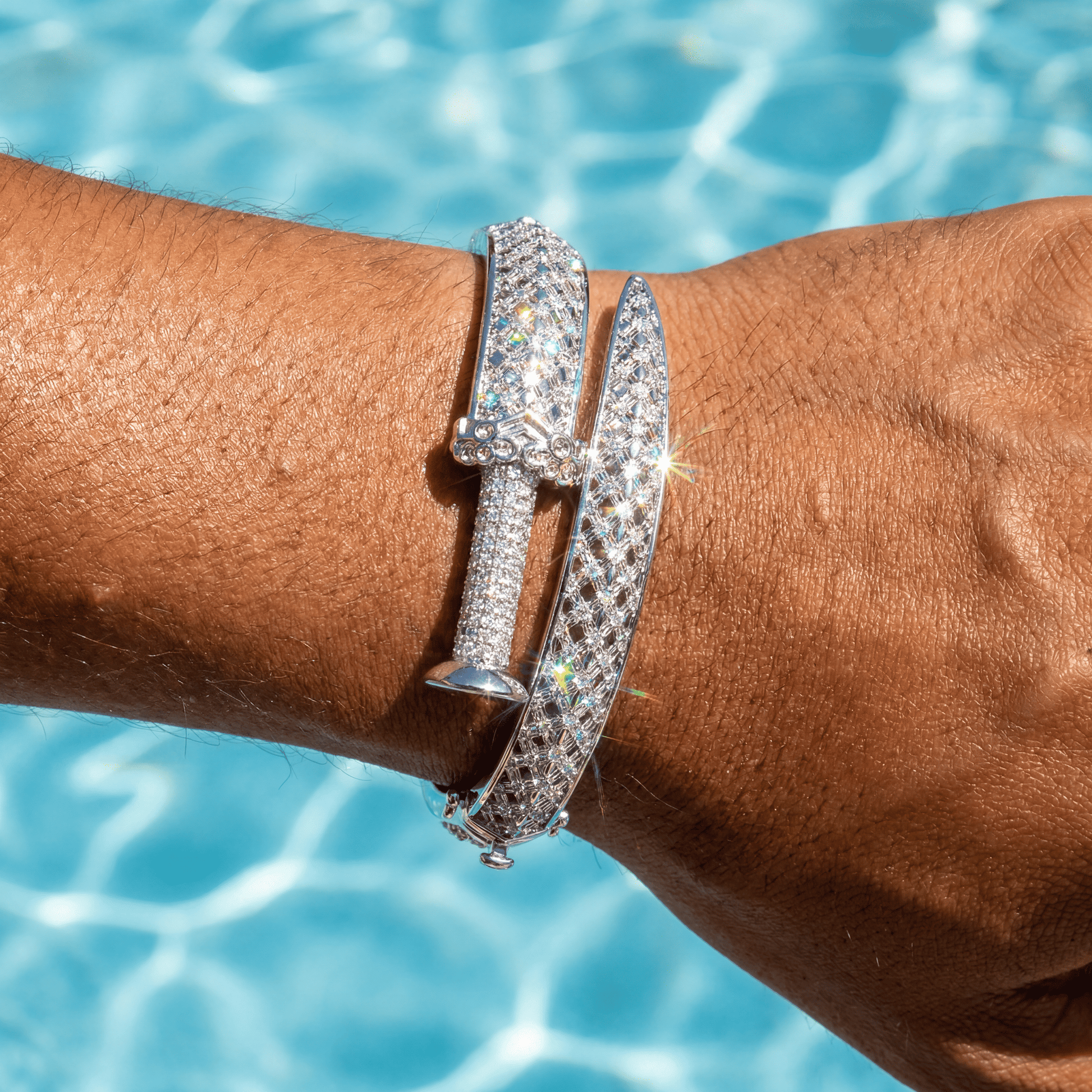 ICED OUT "KNIGHT V2" ARMREIF - ICERAIN JEWELRY