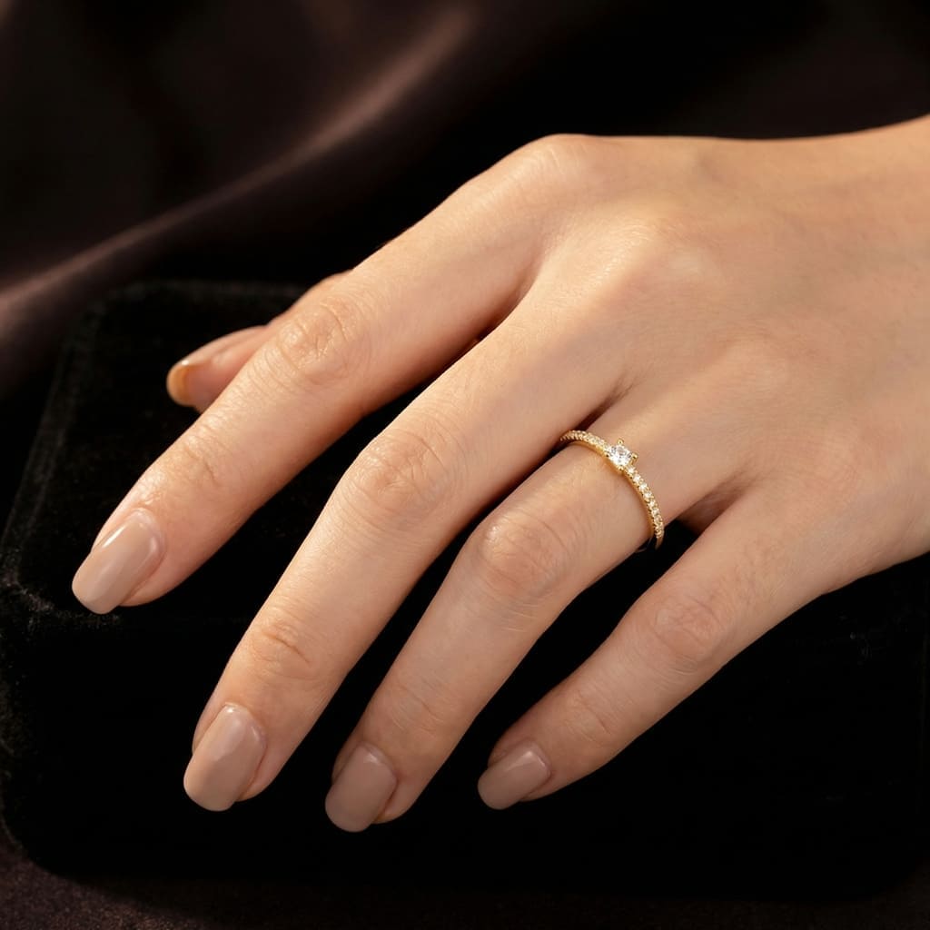 ICED OUT "GOLD CHARME" RING - ICERAIN JEWELRY