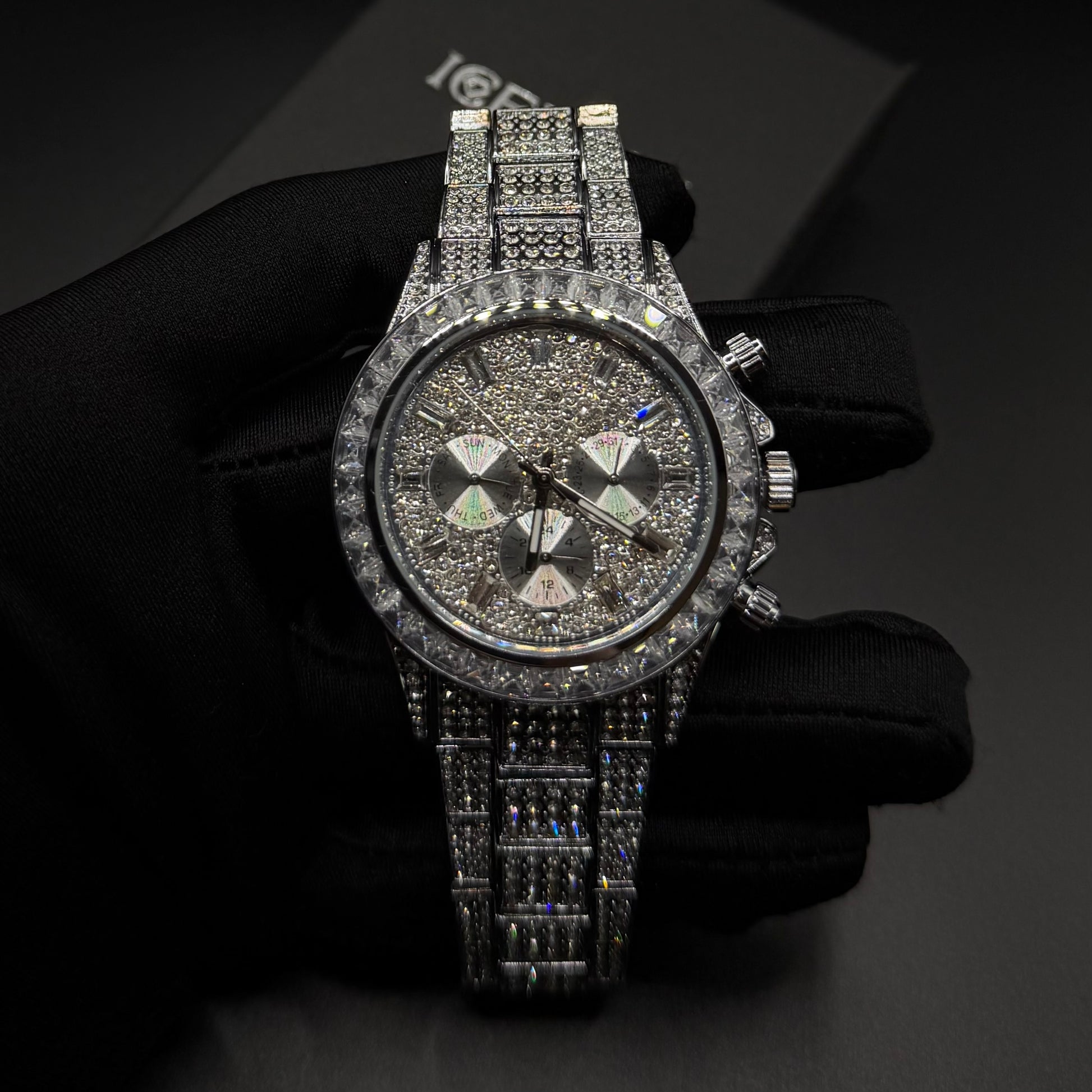 ICED OUT "SOLLINI V3" UHR - ICERAIN JEWELRY