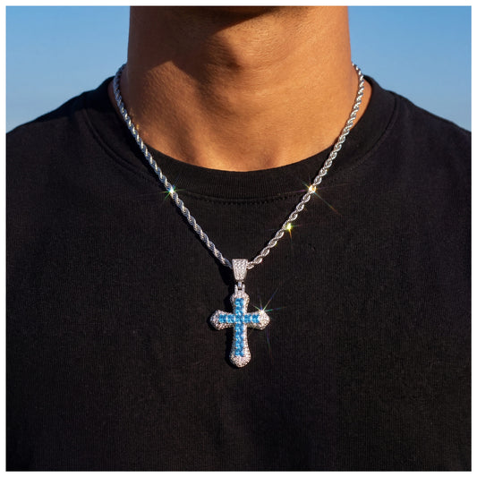ICED OUT "CROSS" KETTE - ICERAIN JEWELRY