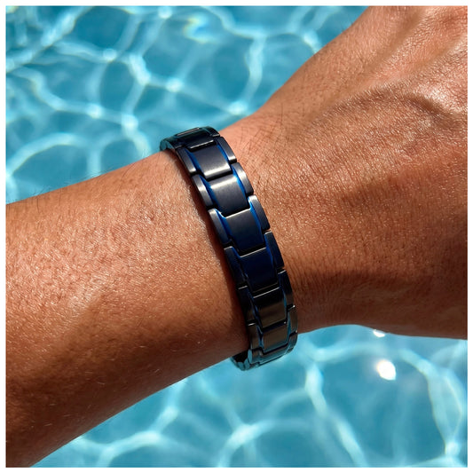 EDELSTAHL 12MM "BLACKLIST" ARMBAND - ICERAIN JEWELRY