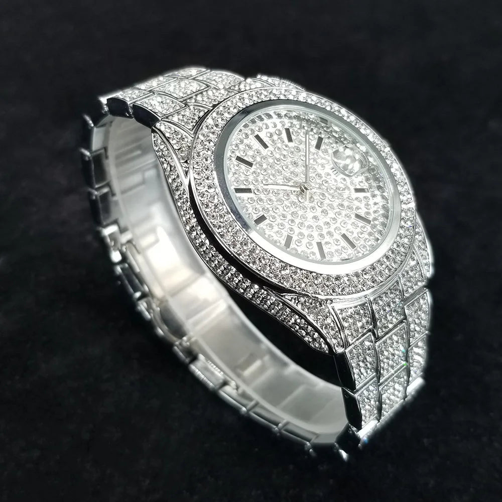 ICED OUT "DYSONAR" UHR - ICERAIN JEWELRY