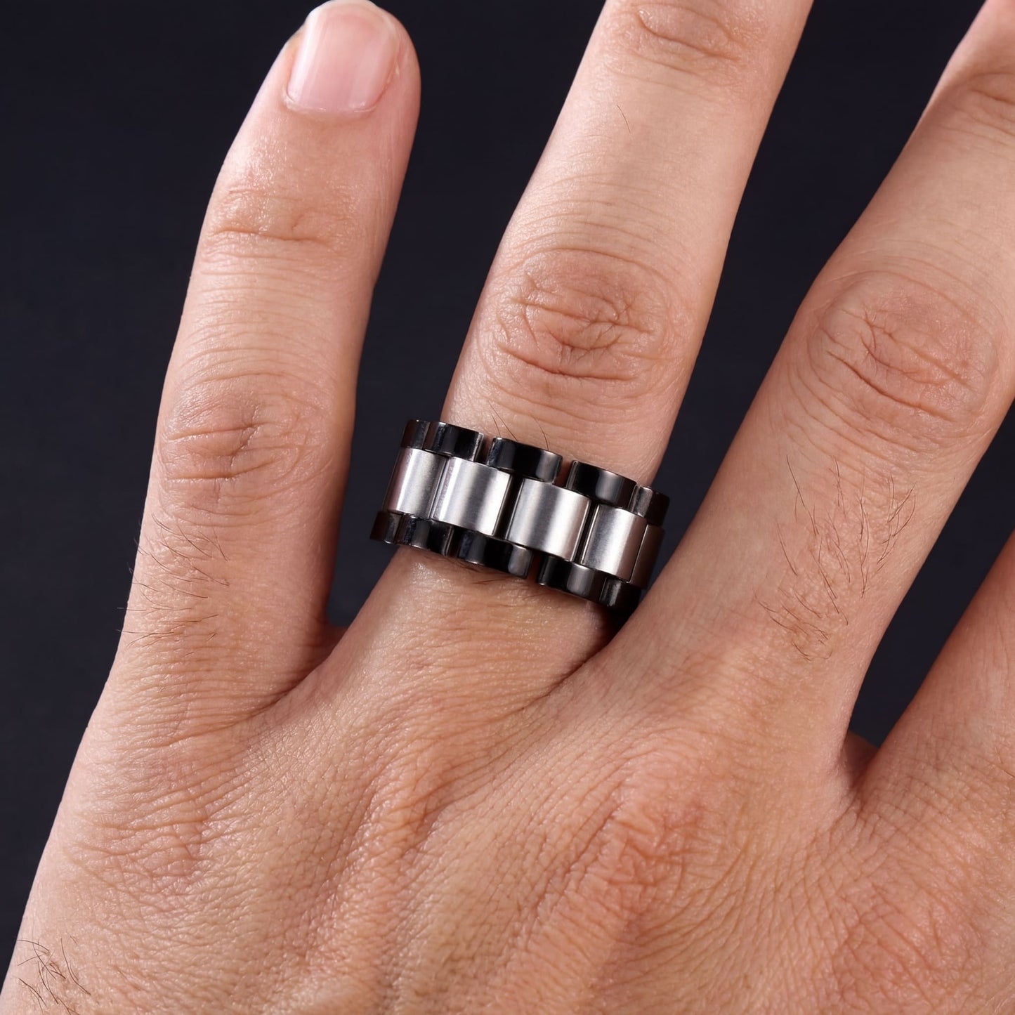 EDELSTAHL "JUBILEE" RING - ICERAIN JEWELRY