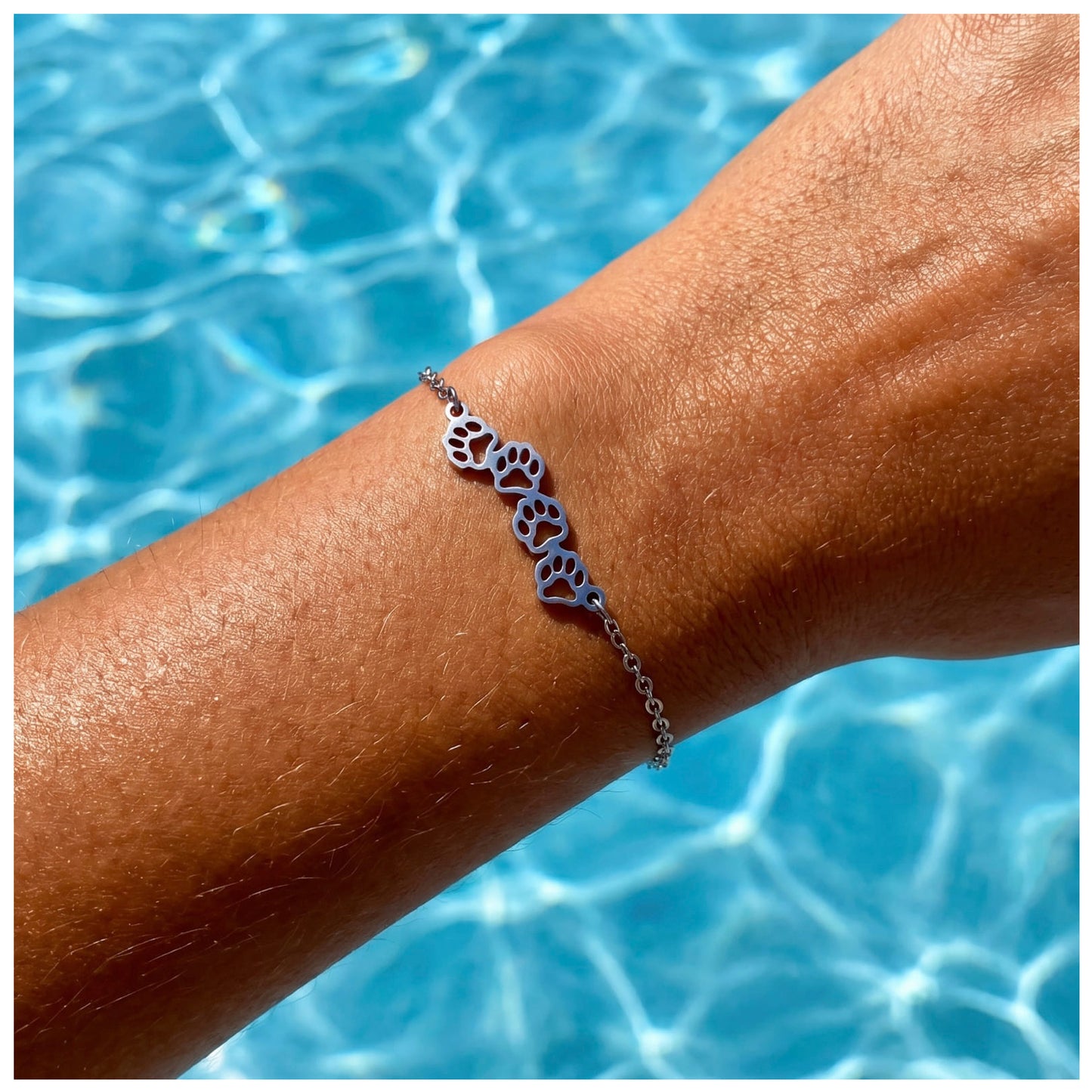 EDELSTAHL "SILVER DOG" ARMBAND - ICERAIN JEWELRY